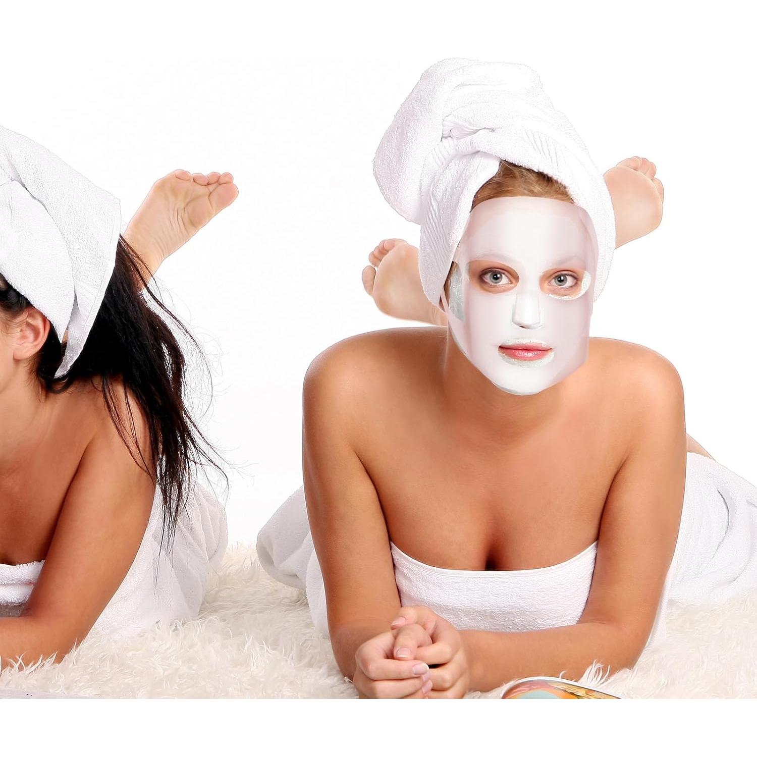 Cubierta de Mascarilla Facial de Silicona COMNICO 2 Piezas Rosa