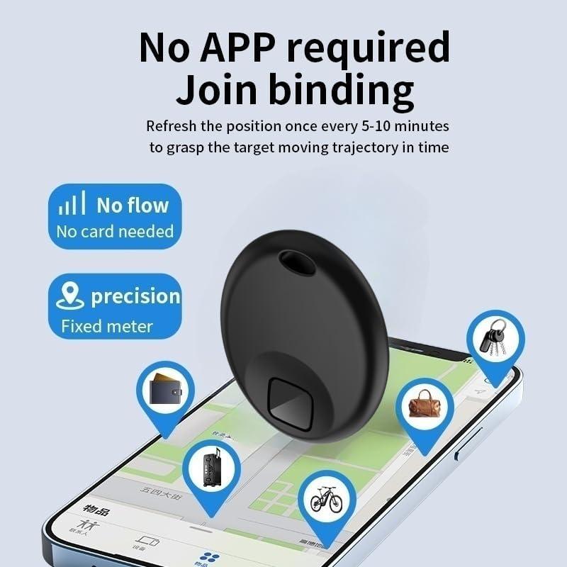 Etiquetas de Seguimiento Bluetooth Tuya 1 Paquete Negro IP67