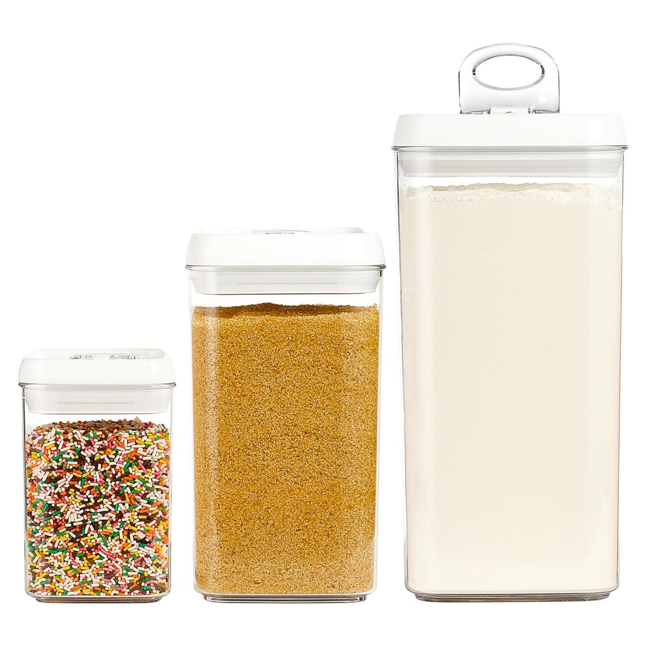 Contenedor de Almacenamiento Felli Flip-Tite 15 cm XL 3 Piezas