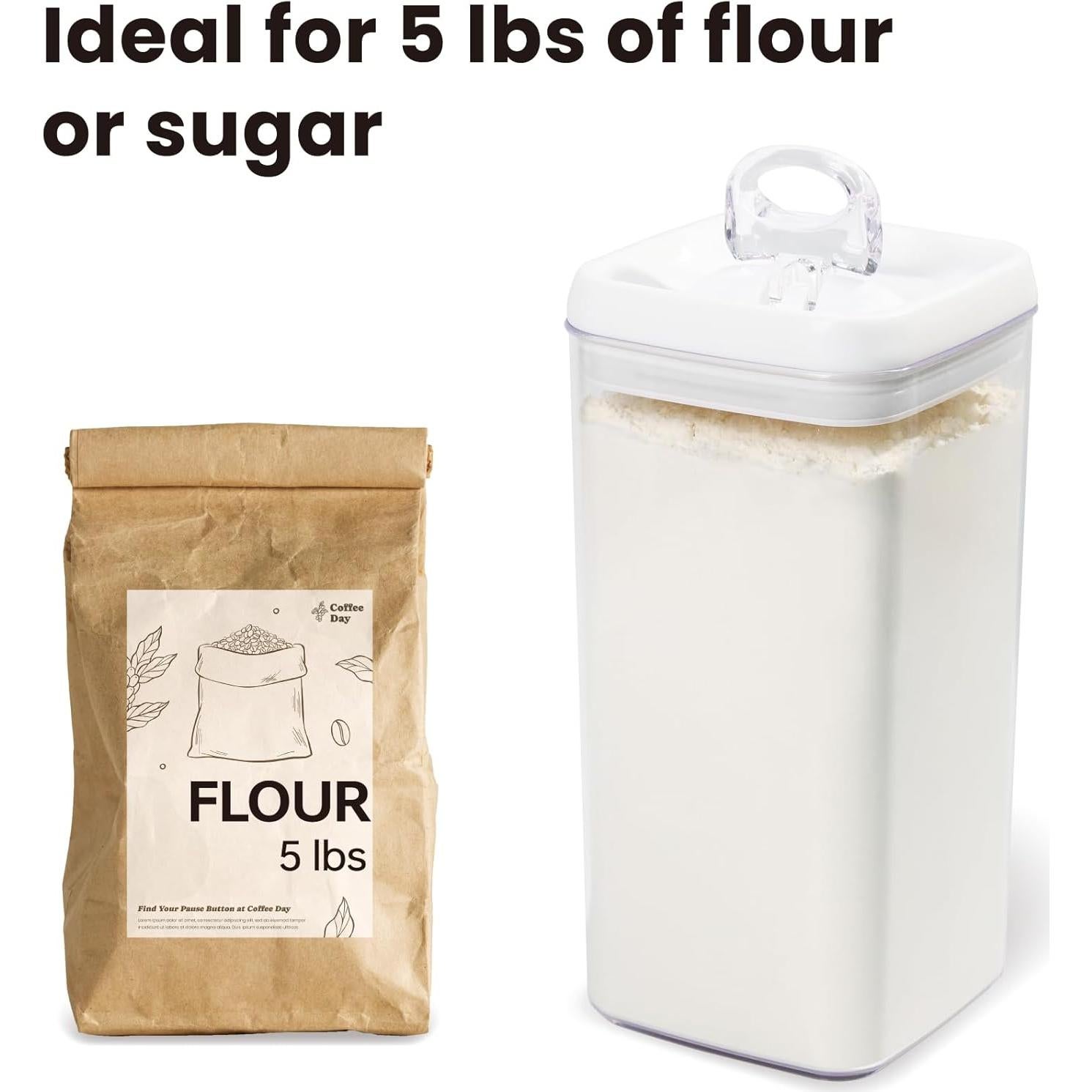 Contenedor de Almacenamiento Felli Flip-Tite 15 cm XL 3 Piezas