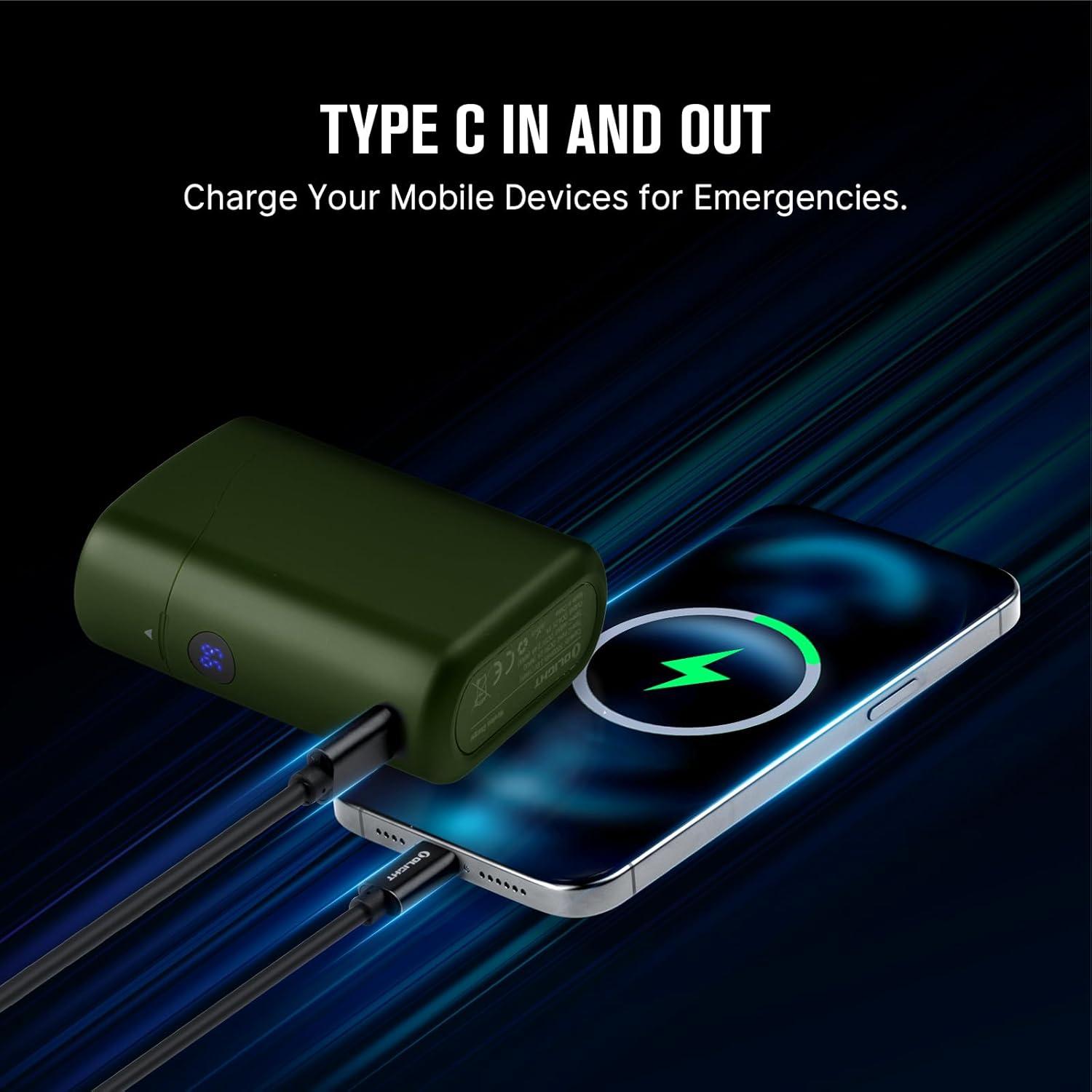 Linterna OLIGHT Baton4 EDC 1300 Lúmenes IPX8 Verde