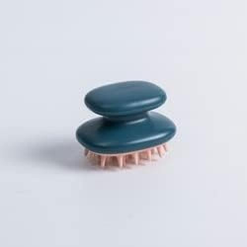 Cepillo de Champú de Silicona Ergonomico Zotia Azul