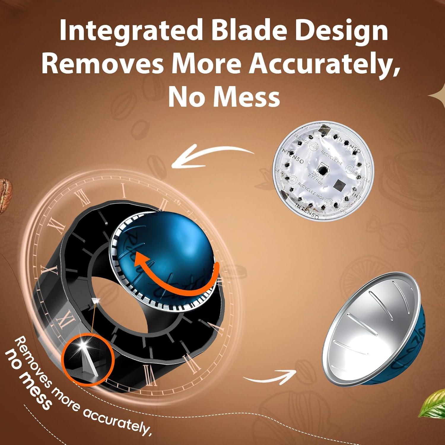 Kit de Cápsulas Reutilizables Nespresso Vertuo SWEETDEER 60 Unidades