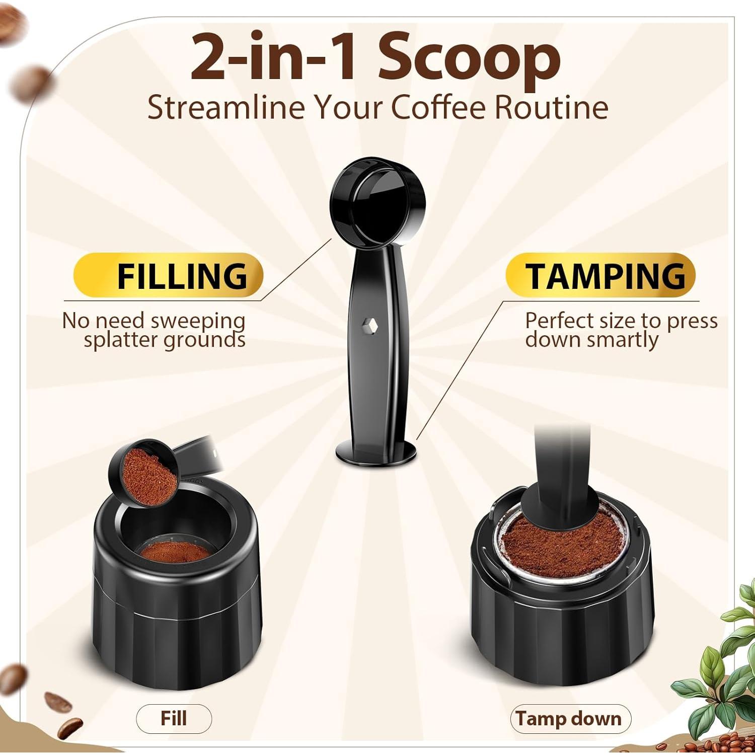 Kit de Cápsulas Reutilizables Nespresso Vertuo SWEETDEER 60 Unidades