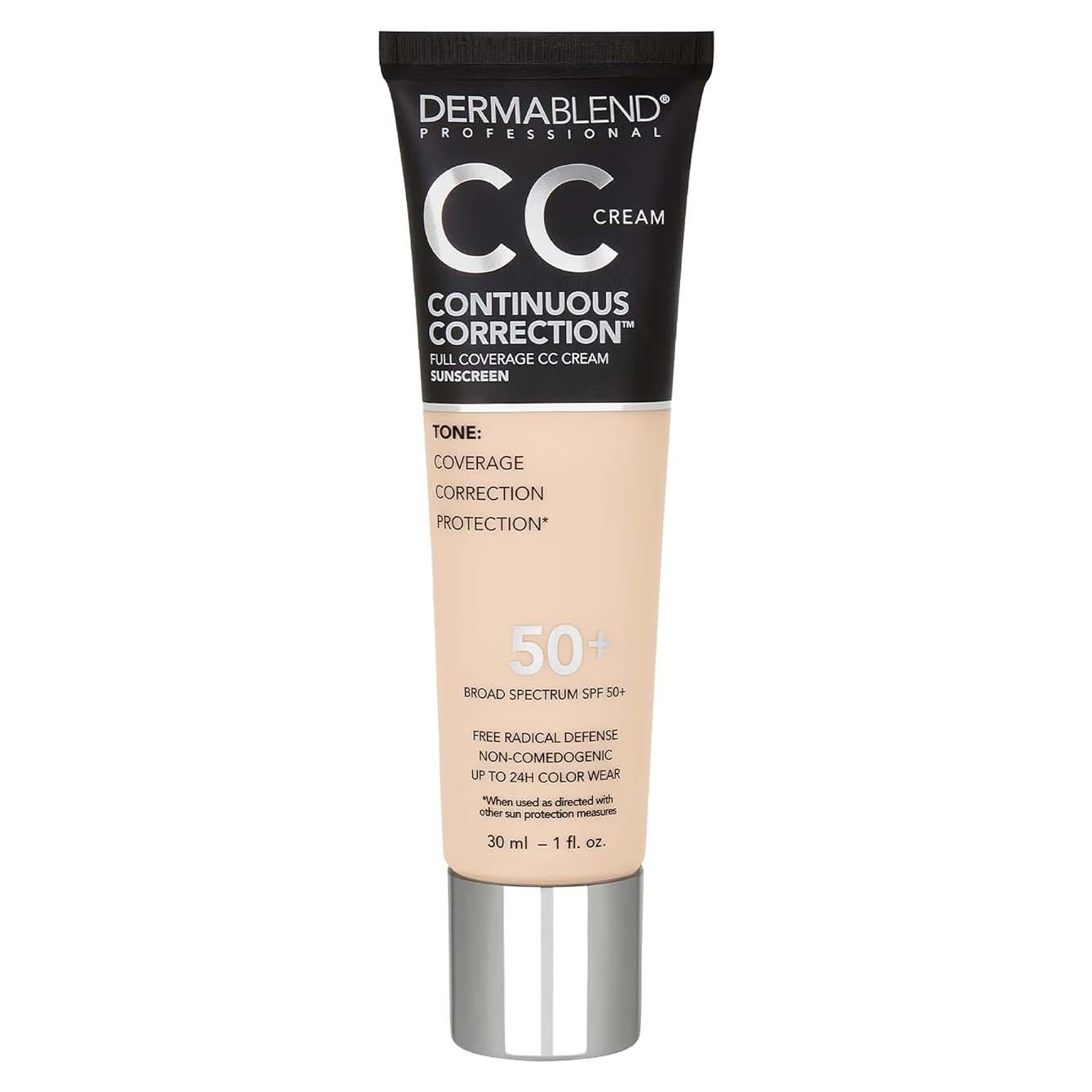 Dermablend CC Crema Base Tono 10N Claro SPF 50+ Cobertura Completa