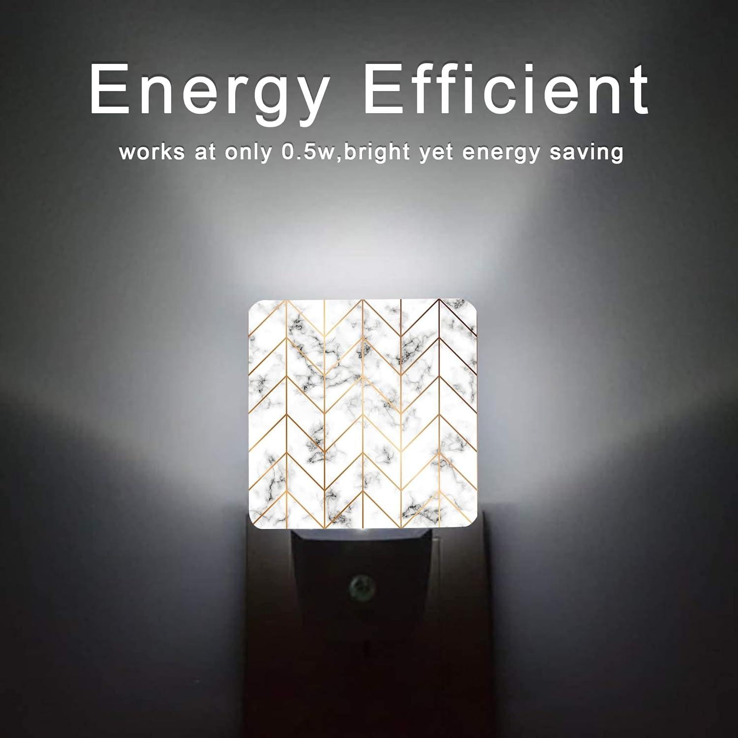 Luz Nocturna LED Oeaskly Geométrica 11.5x7.5x5 cm 0.5W