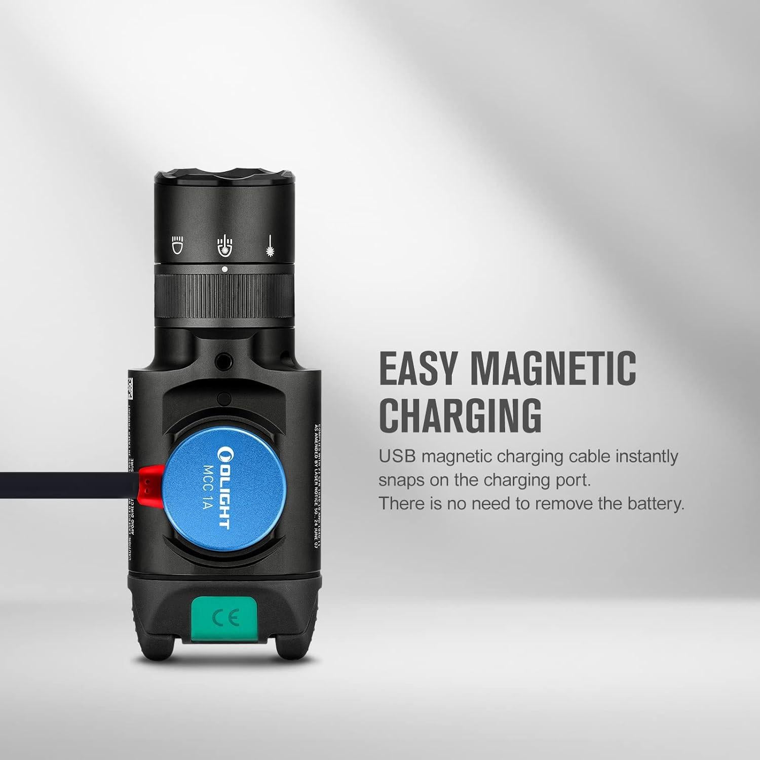 Linterna Táctica OLIGHT Baldr Pro R 1350 Lúmenes USB