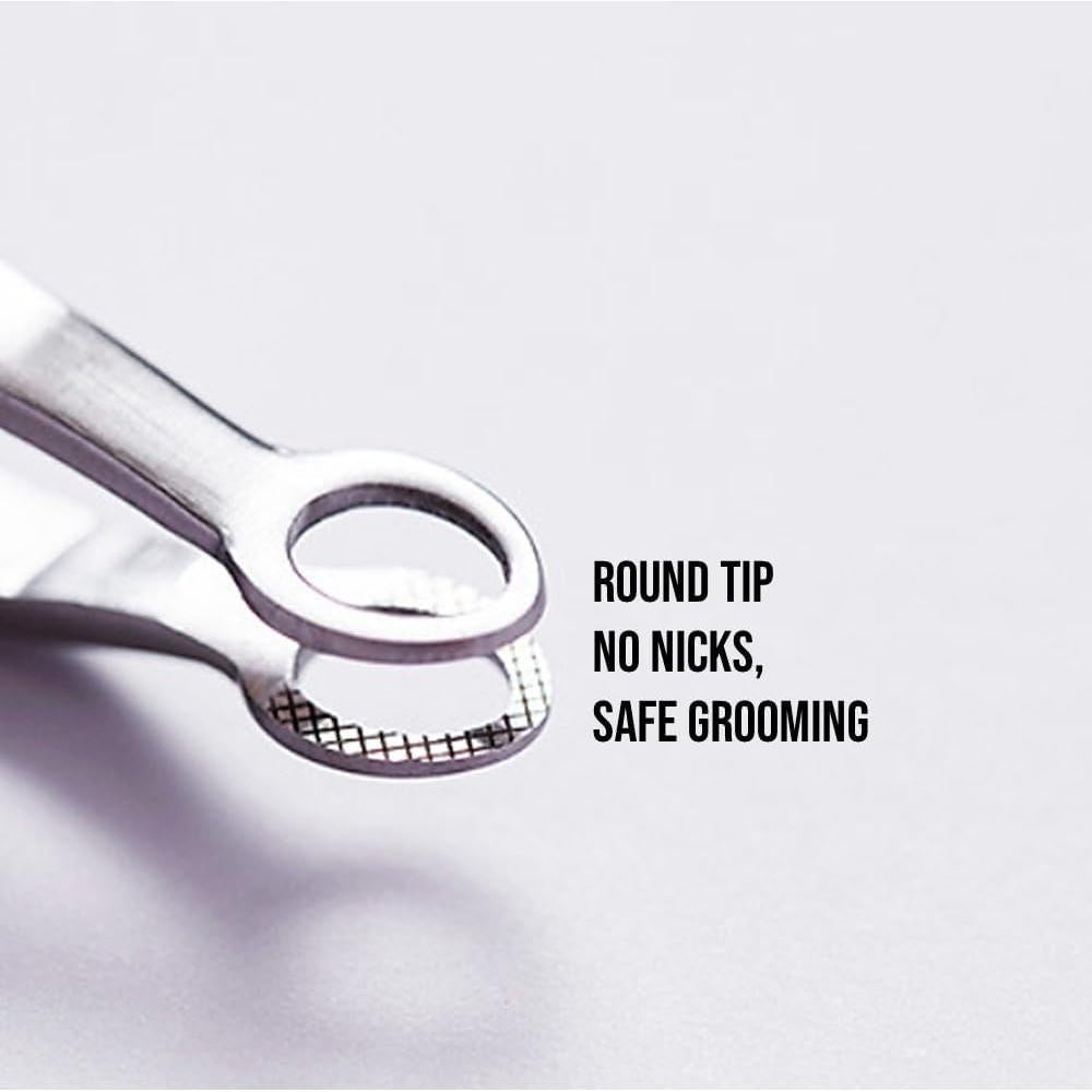 Pinzas de Precisión RING CLIPPER Acero Inoxidable 316 Negro