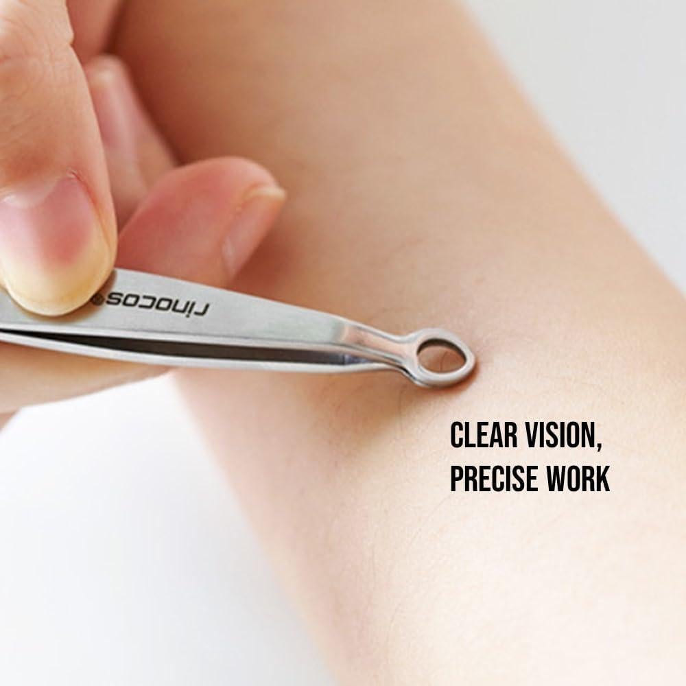 Pinzas de Precisión RING CLIPPER Acero Inoxidable 316 Negro