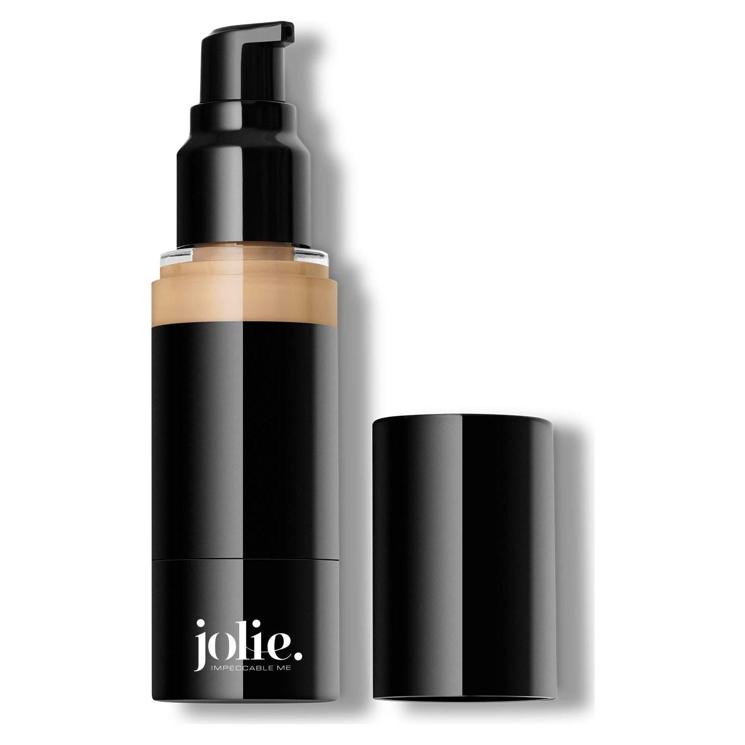 Base Luminosa Jolie SPF 15 - Maquillaje Líquido Hidratante Buff 29.57 ml