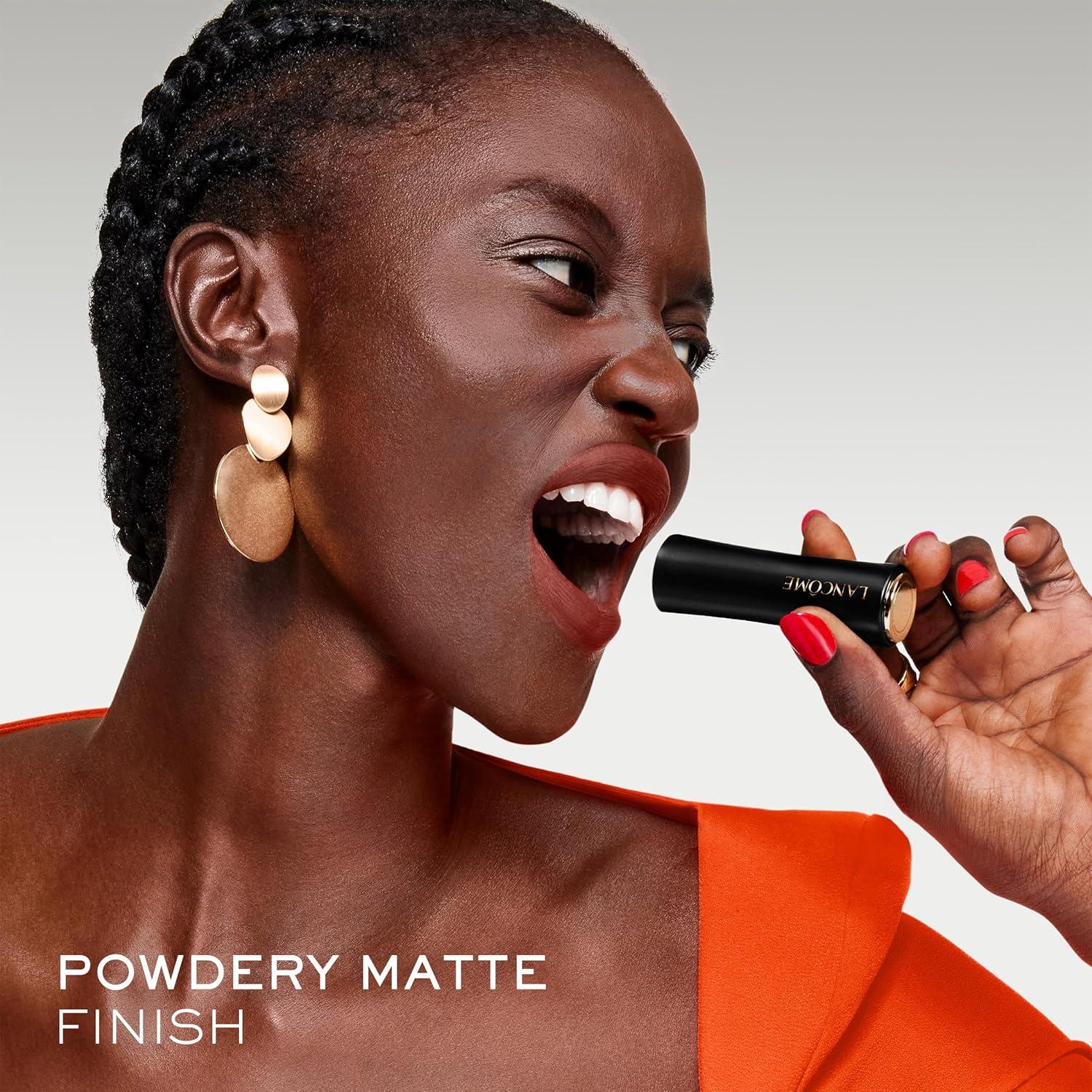 Labial Lancôme L'Absolu Rouge Drama Matte 221 Nude Dramatisado - Hidratante