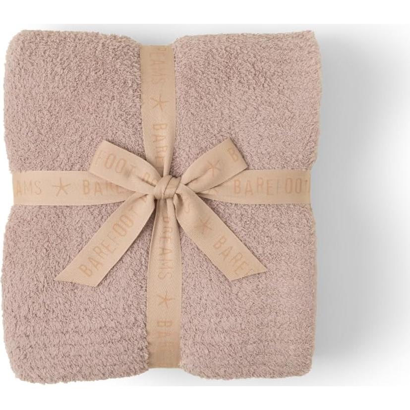 Manta CozyChic Barefoot Dreams Mujer Sauce Beige Rosa 153x114cm