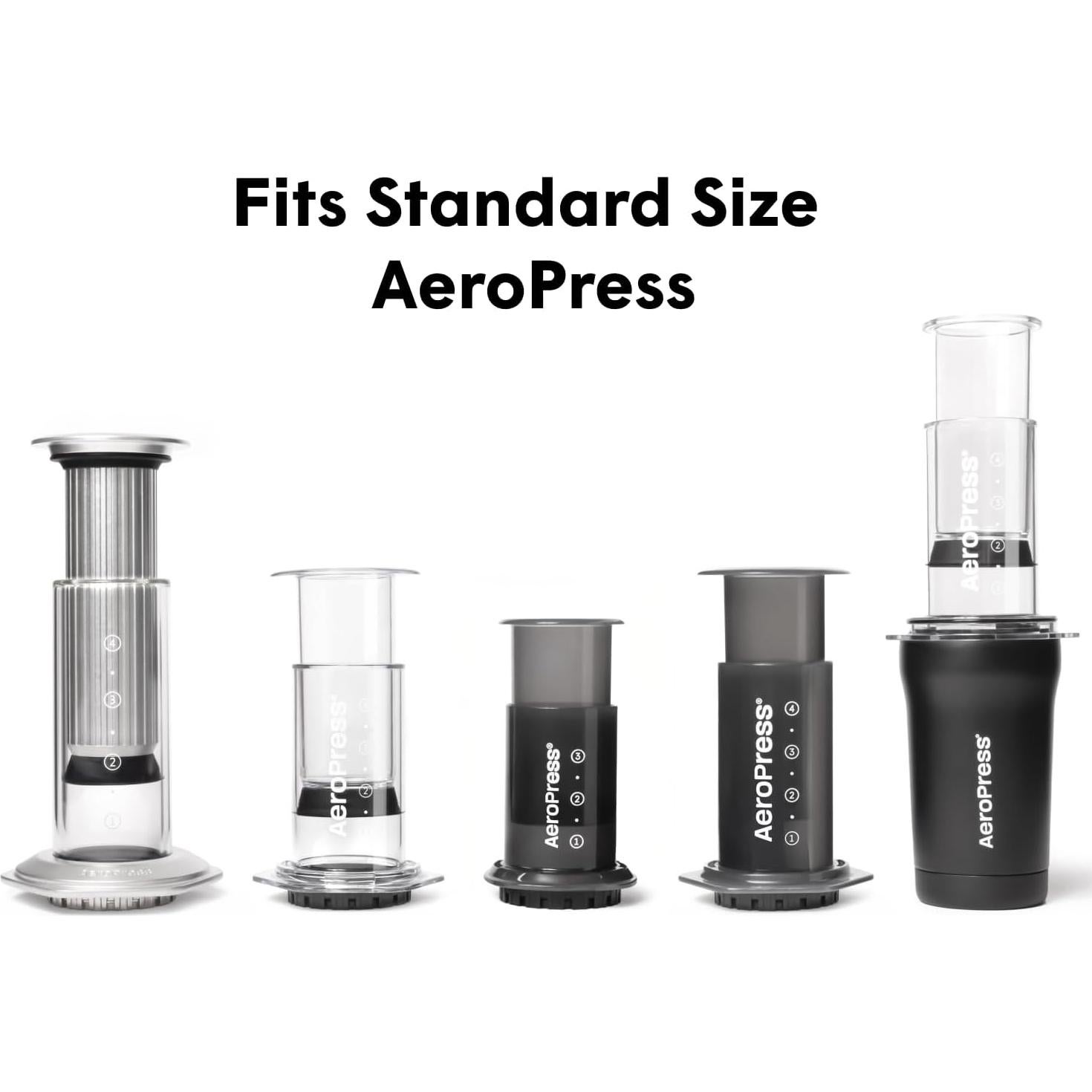 Filtros de Papel Compostables AeroPress - 350 Unidades