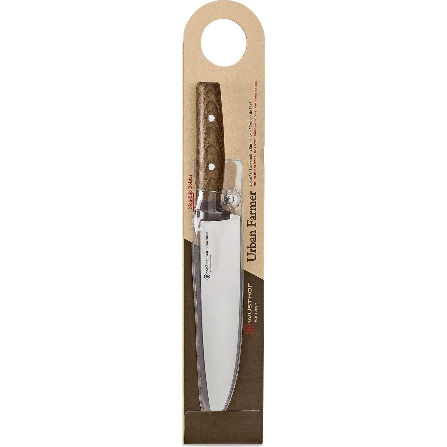 Cuchillo de Chef Wüsthof Urban Farmer 20.32 cm Marrón