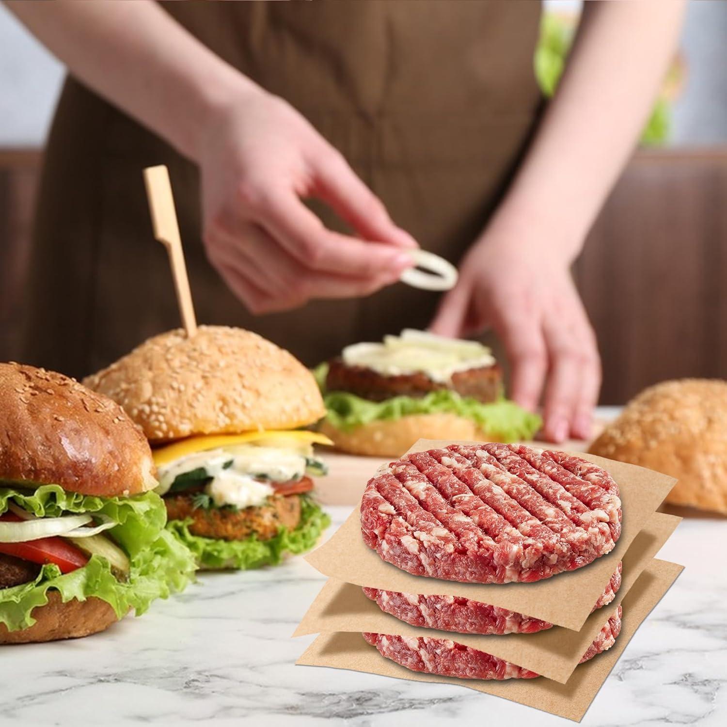 200 Hojas de Papel Pergamino BOOMIBOO 15.24x15.24 cm Anti-adherente