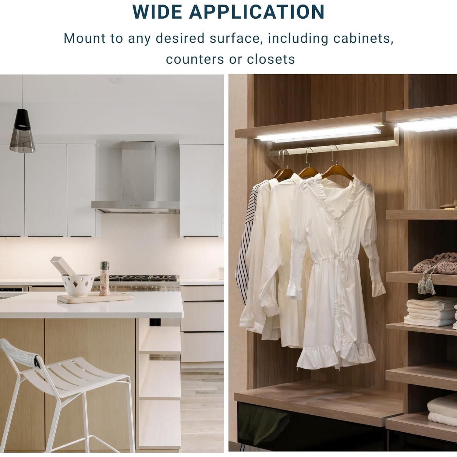 Iluminación LED Parmida Bajo Gabinete 10" Regulable 5CCT