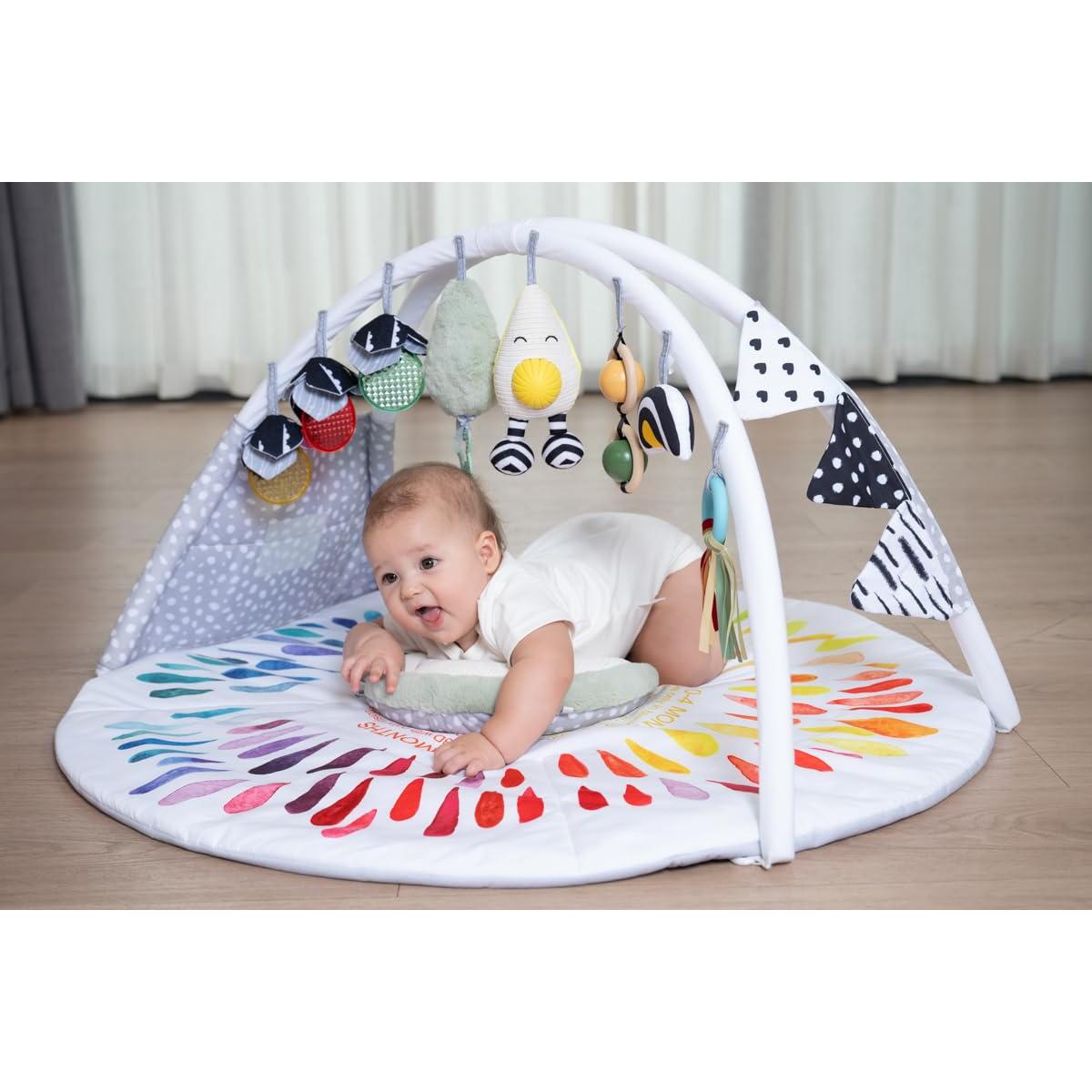 Alfombra de Juego para Bebés LADIDA con Juguetes Desmontables