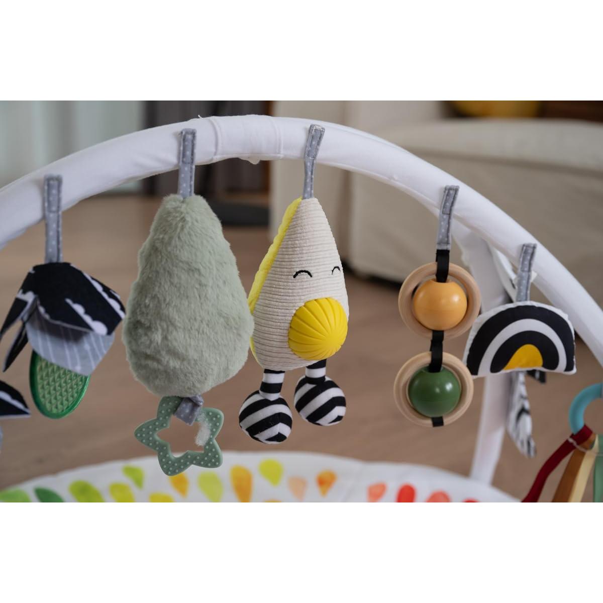 Alfombra de Juego para Bebés LADIDA con Juguetes Desmontables