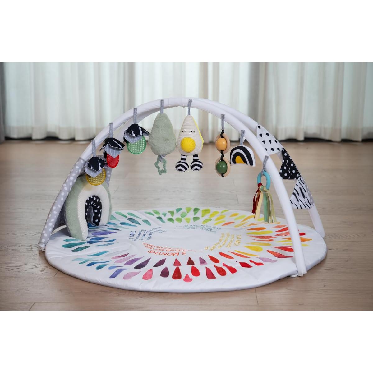 Alfombra de Juego para Bebés LADIDA con Juguetes Desmontables