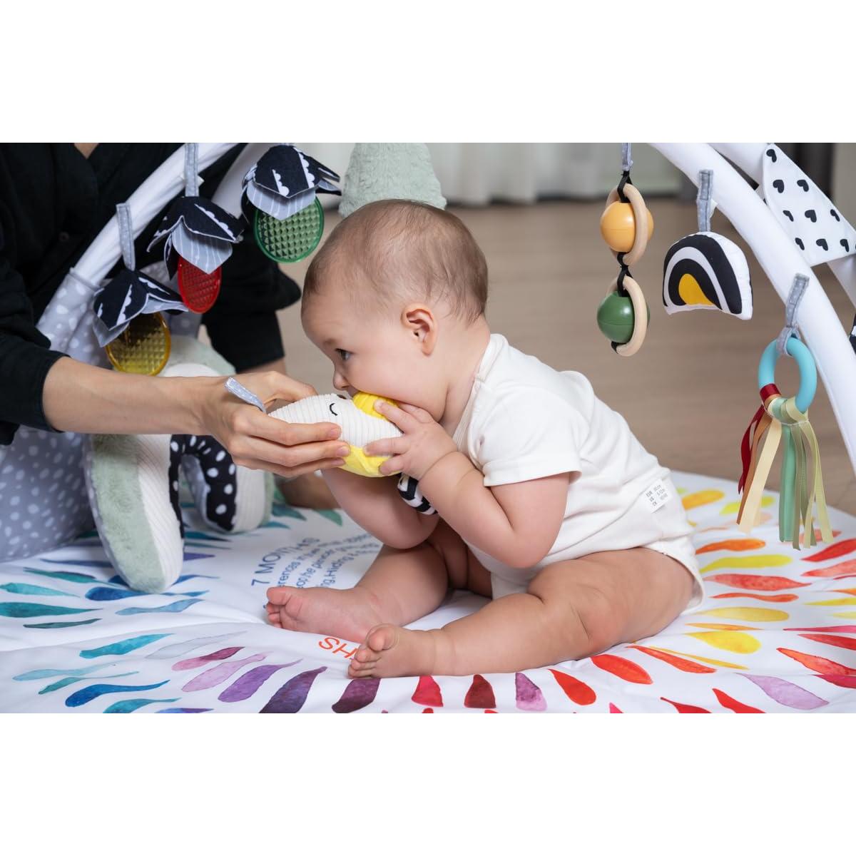 Alfombra de Juego para Bebés LADIDA con Juguetes Desmontables