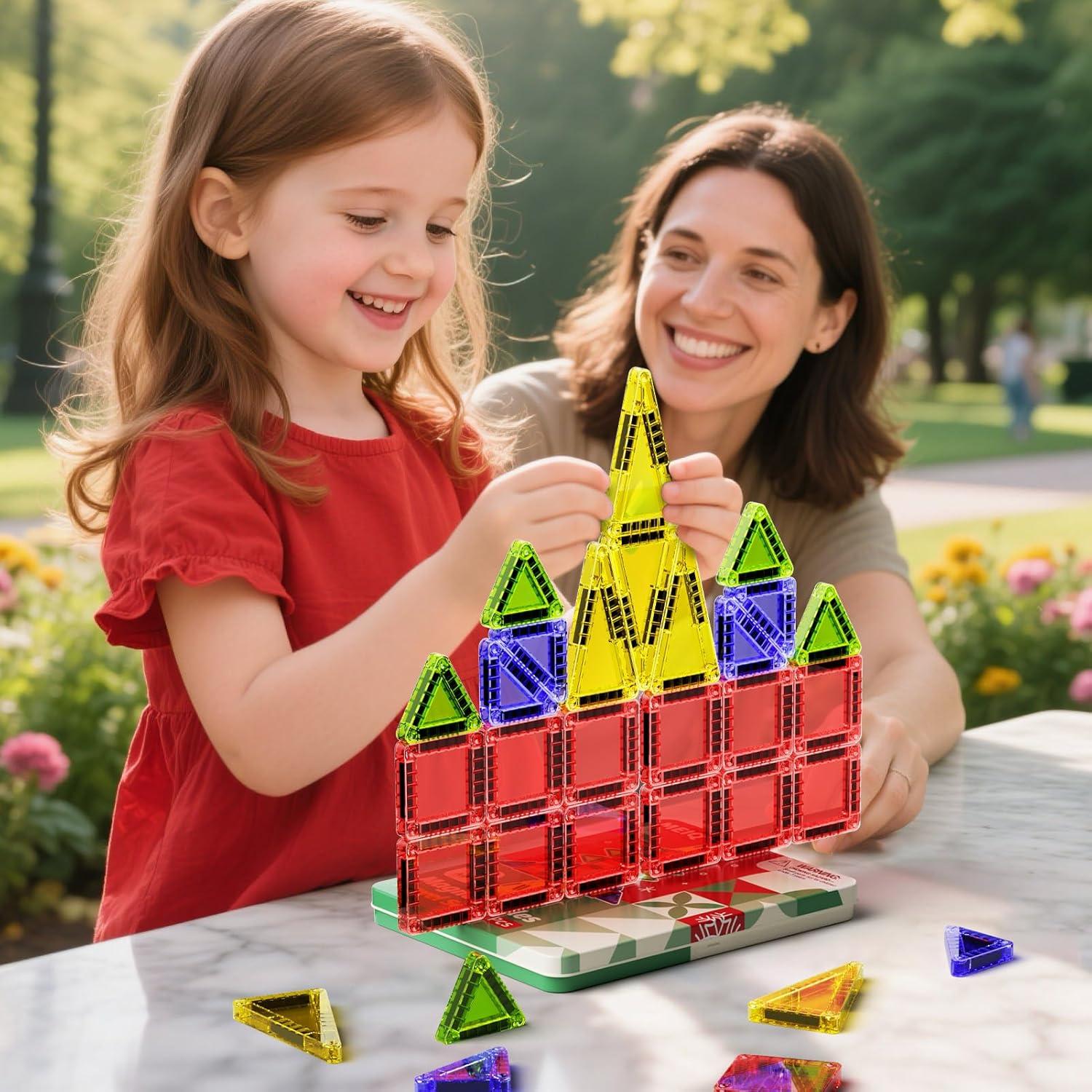 Juego de Azulejos Magnéticos Mini MEIQ 26 Piezas Viaje