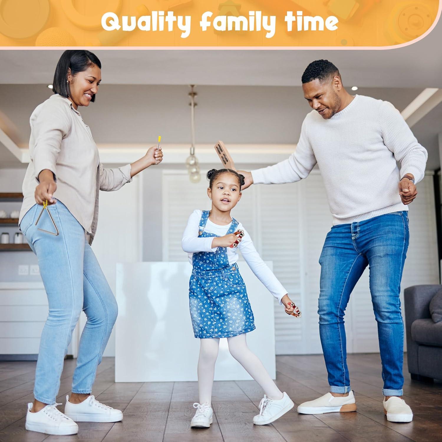 Set de Instrumentos Musicales de Madera Stoie's 15 Piezas