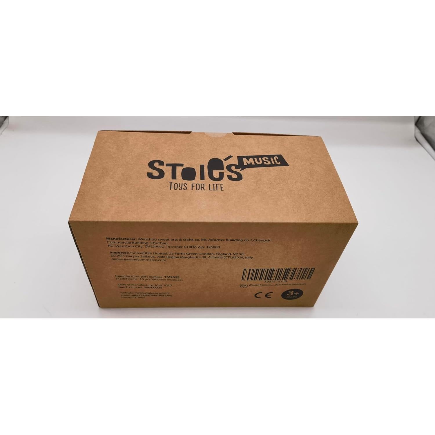 Set de Instrumentos Musicales de Madera Stoie's 15 Piezas