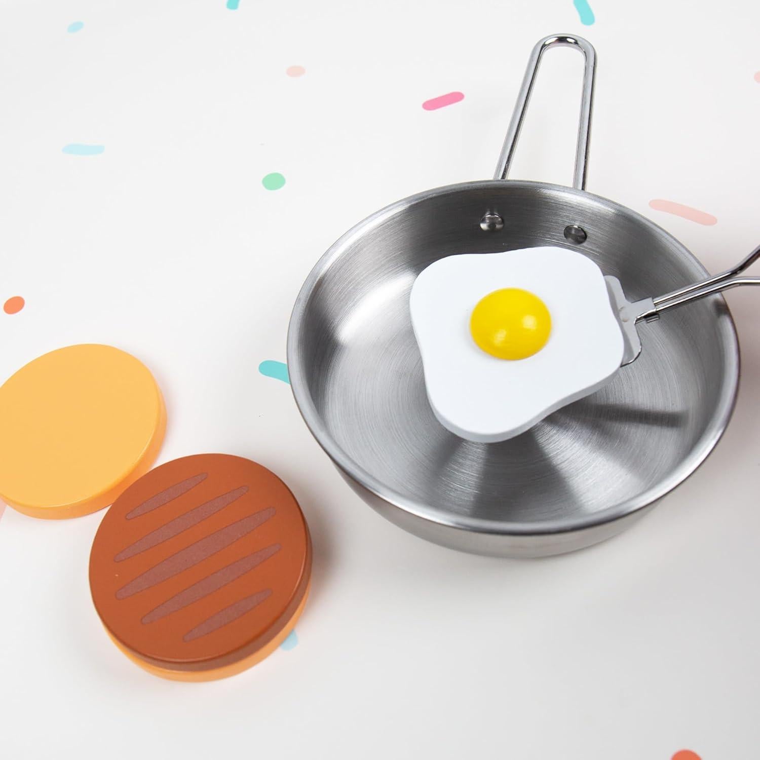 Juego de Cocina de Madera Story Magic 13 Piezas para Niños 4+