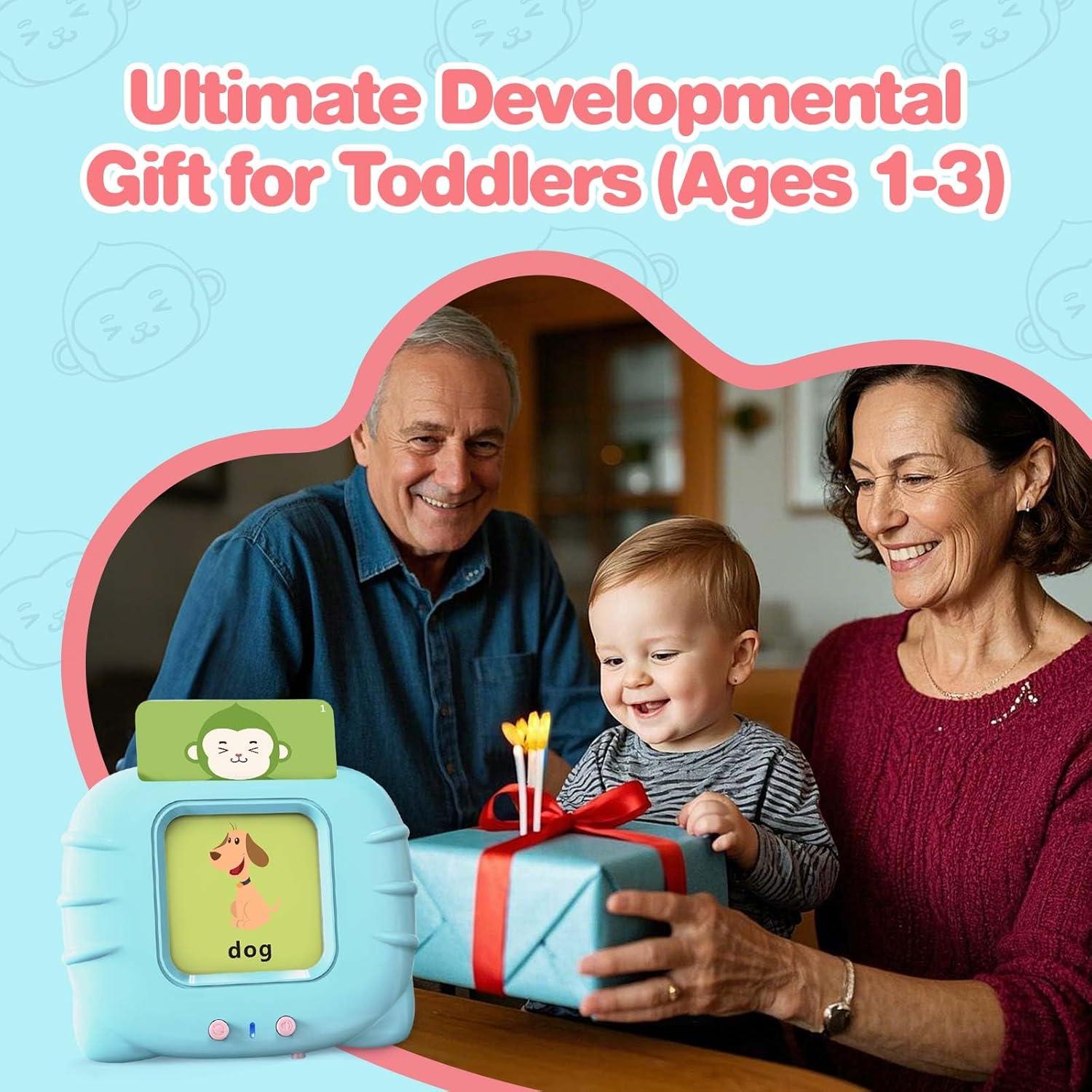 Tarjetas Flash Hablantes U_LEARNER 296 Palabras Pro Azul