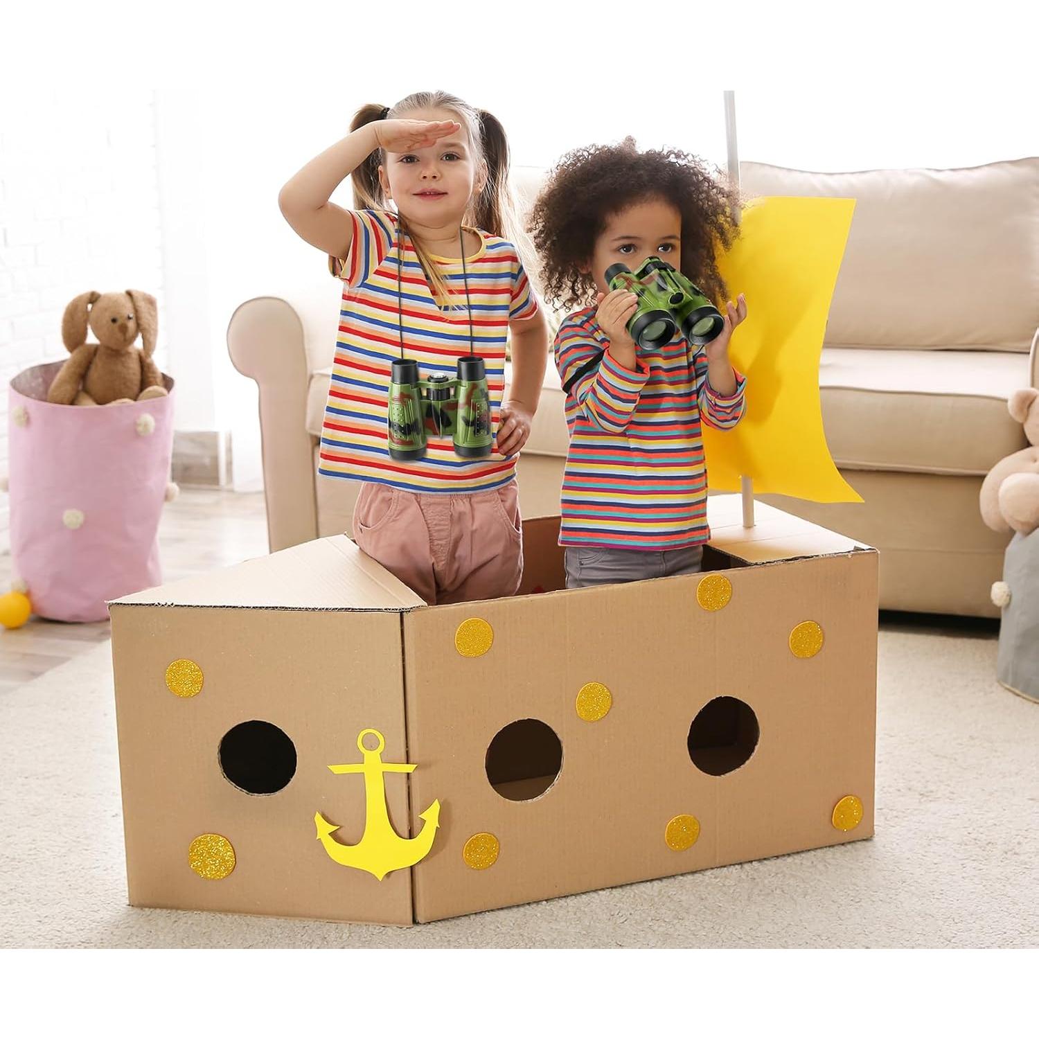 Prismáticos de Juguete Deekin 16 Piezas Camuflaje para Niños