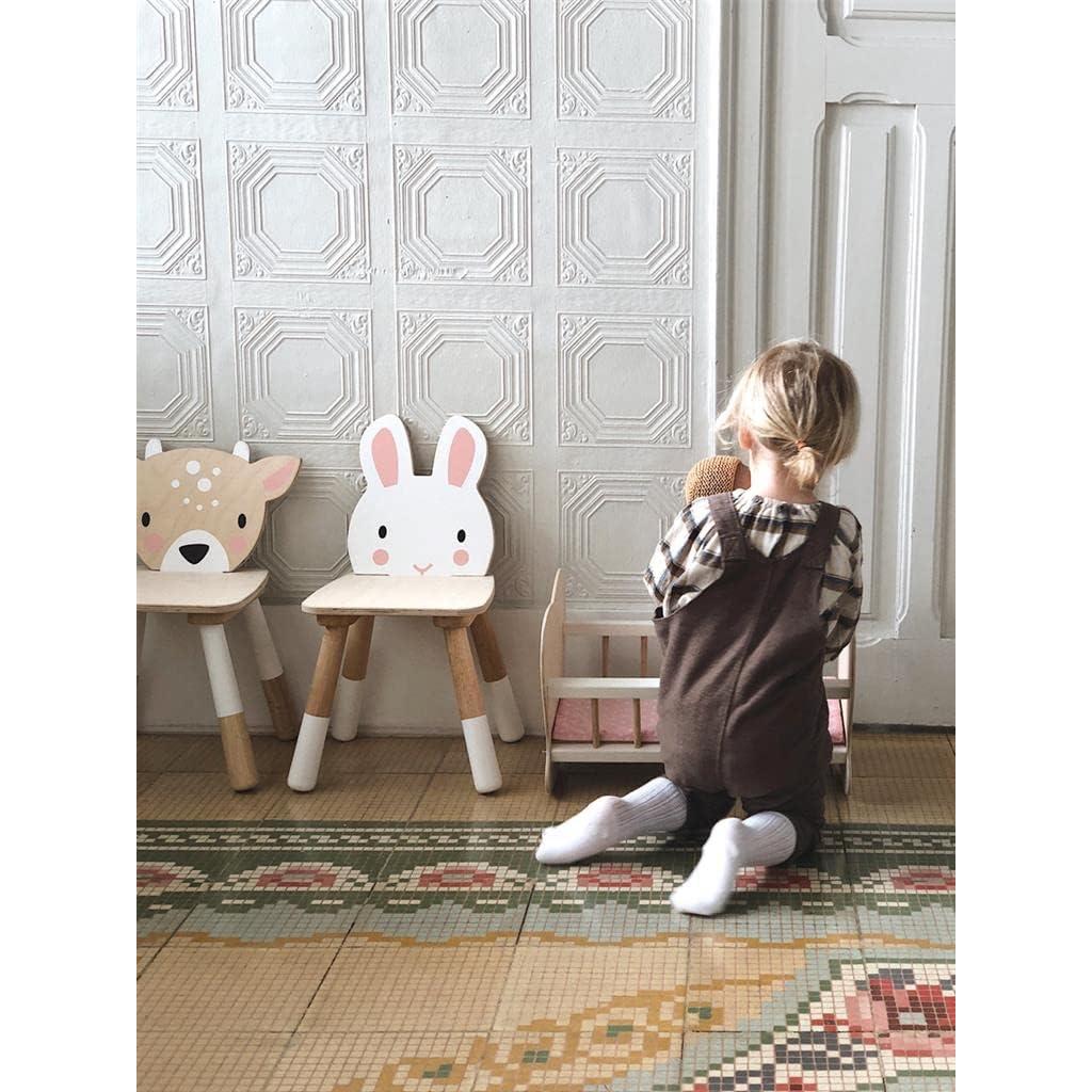 Silla Conejo del Bosque Tender Leaf Toys - Madera Premium