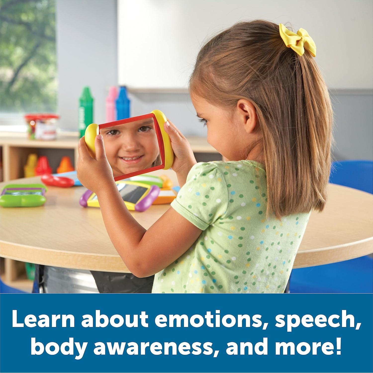 Espejos de Aprendizaje Learning Resources 6 Piezas 15.24 cm