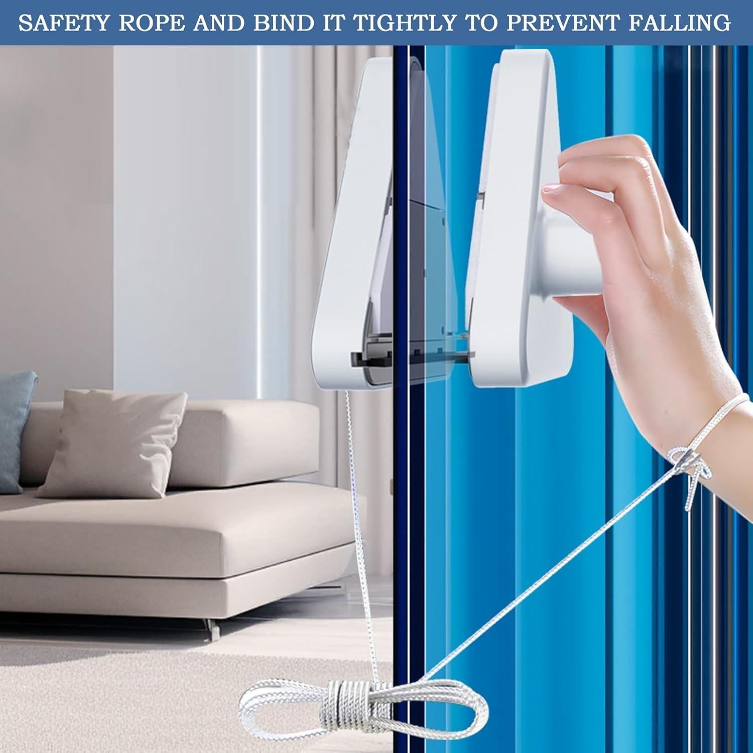 Limpiador de Ventanas Magnético LYROYREG Doble Cara 3-10 mm