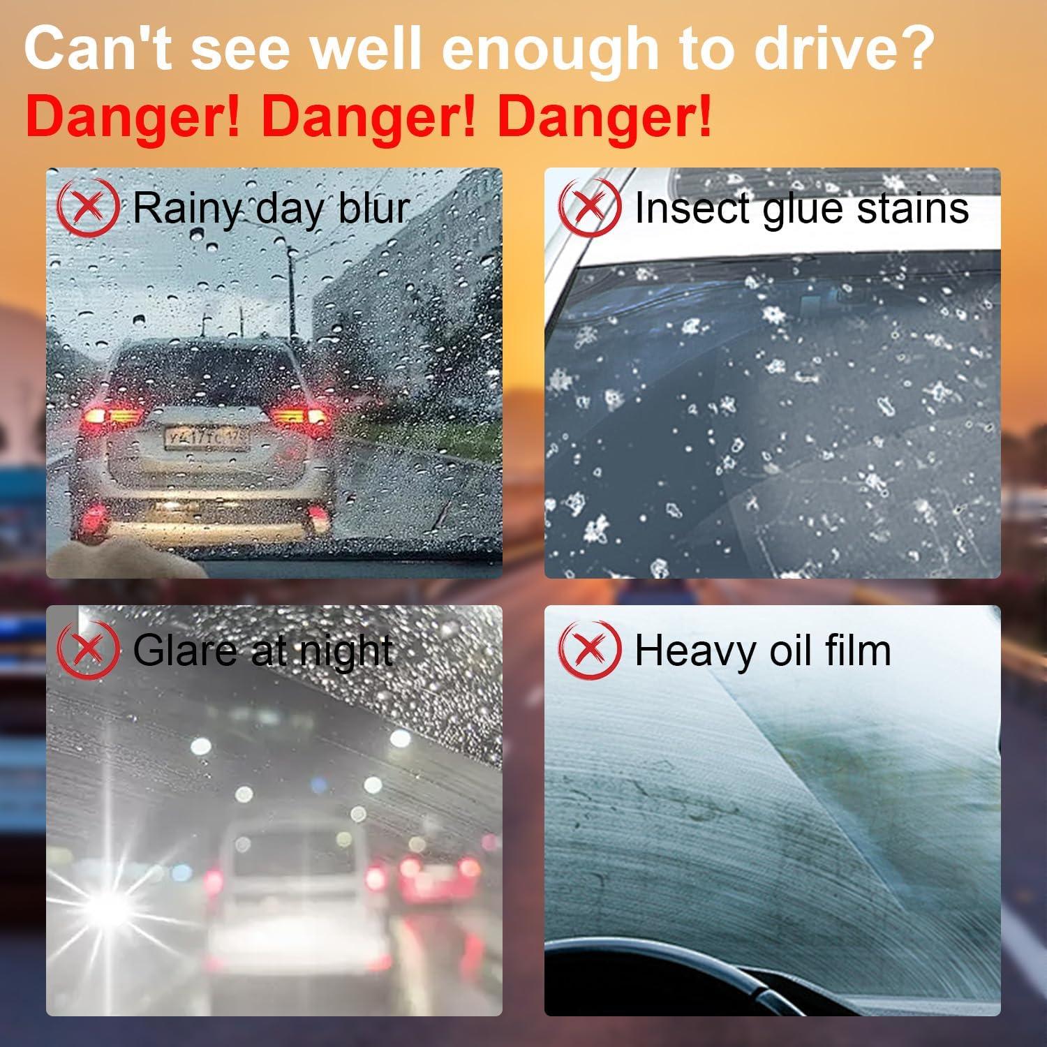 Cepillo Limpiaparabrisas Fululuer con Depósito Automotriz 181g