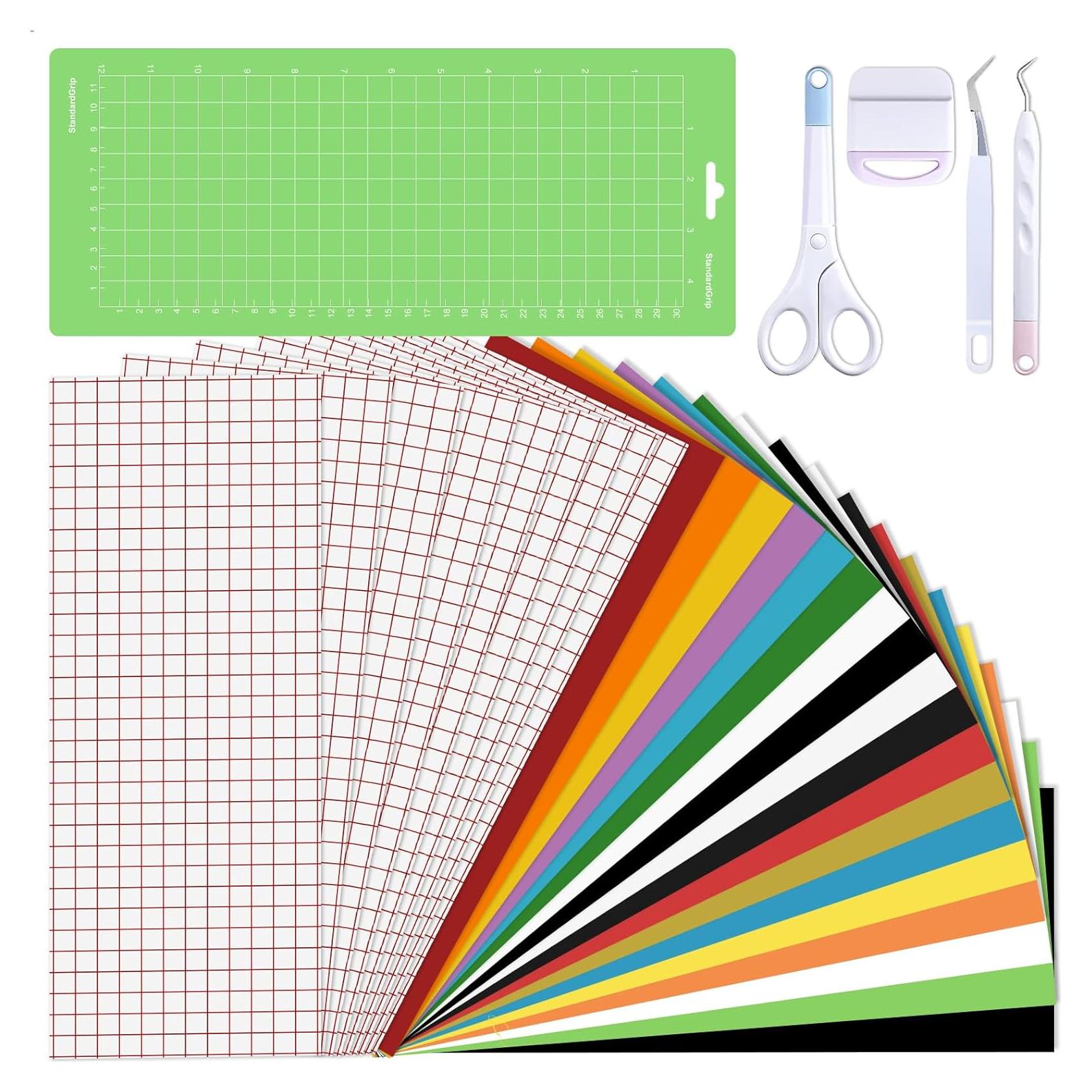 Kit de Accesorios para Cricut Joy Convend - Vinilo y Herramientas