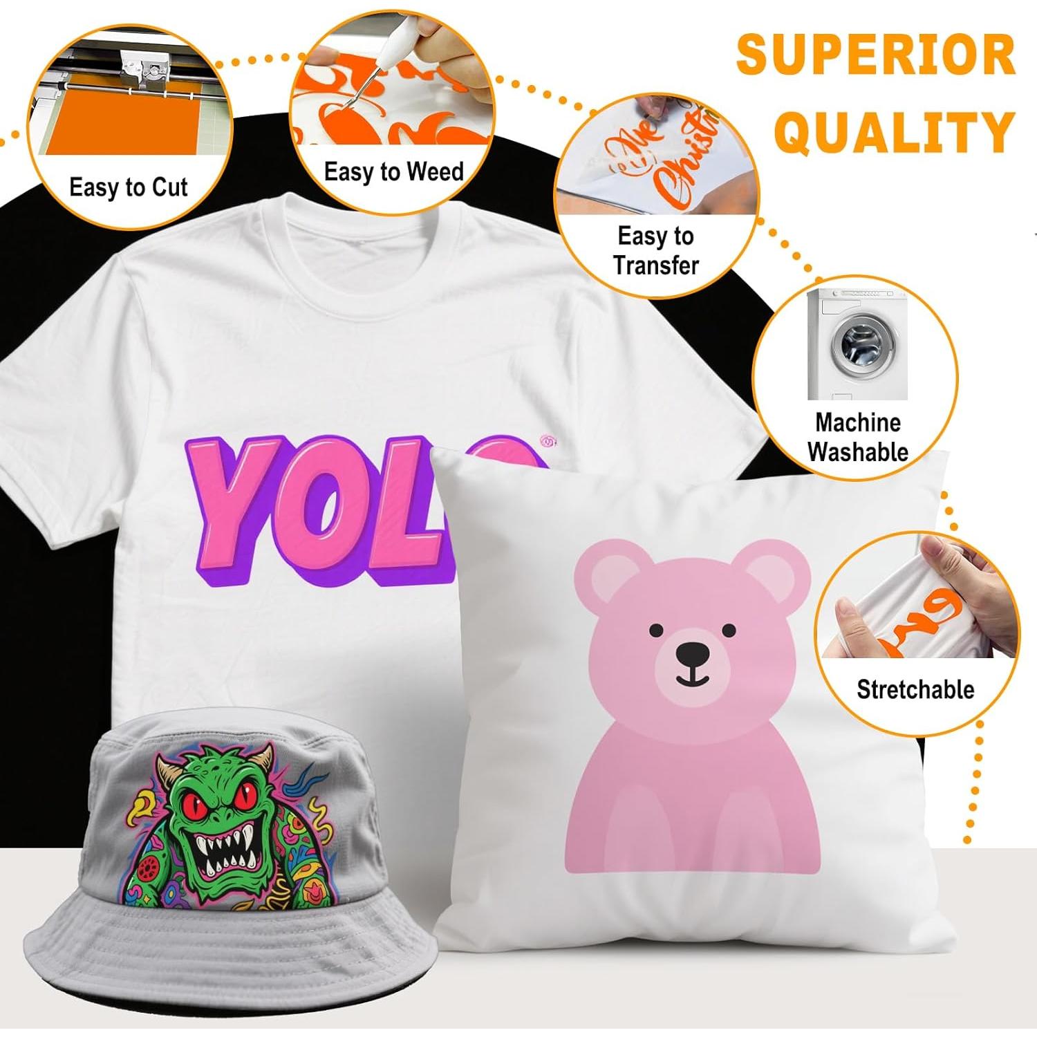 Kit de Accesorios para Cricut Joy Convend - Vinilo y Herramientas