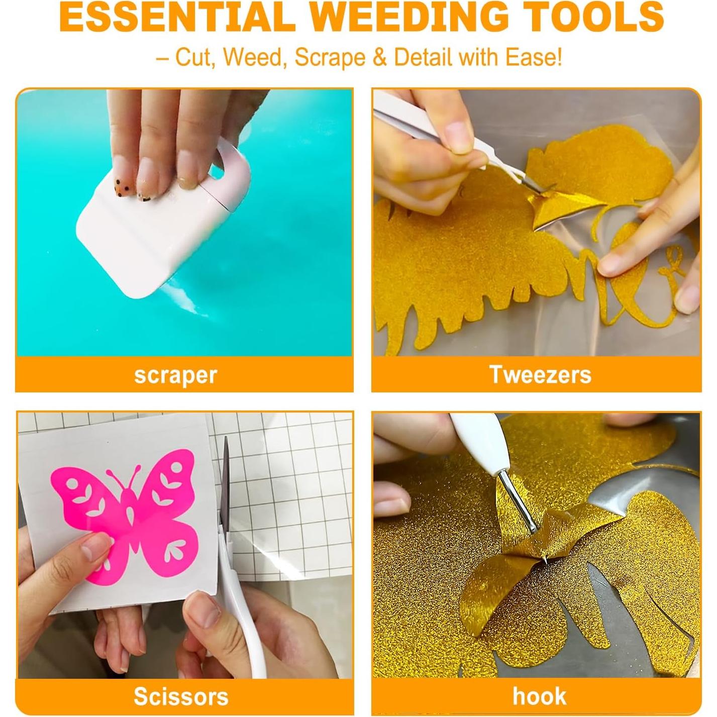 Kit de Accesorios para Cricut Joy Convend - Vinilo y Herramientas