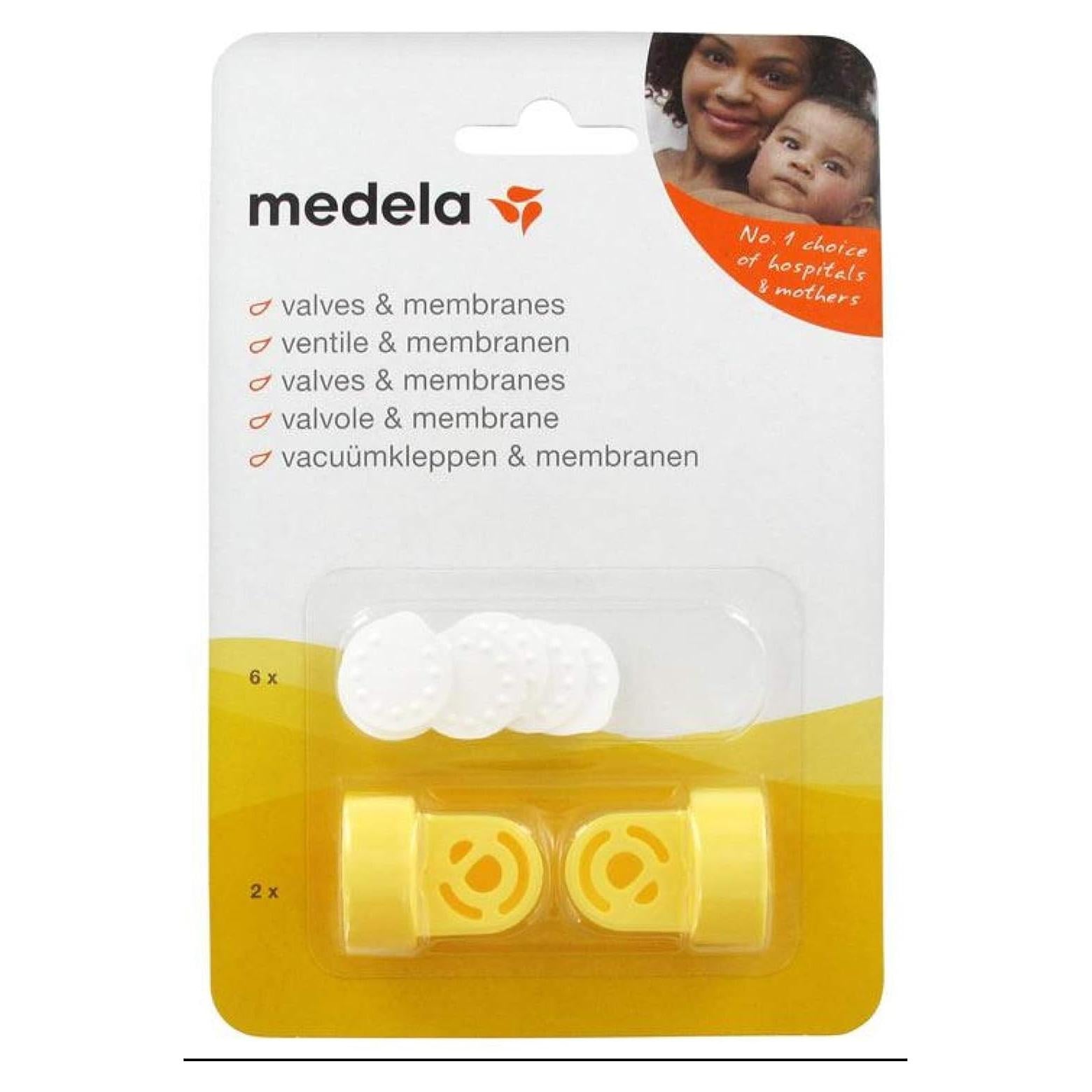 Repuestos Medela: 2 Válvulas y 6 Membranas para Bombas de Leche
