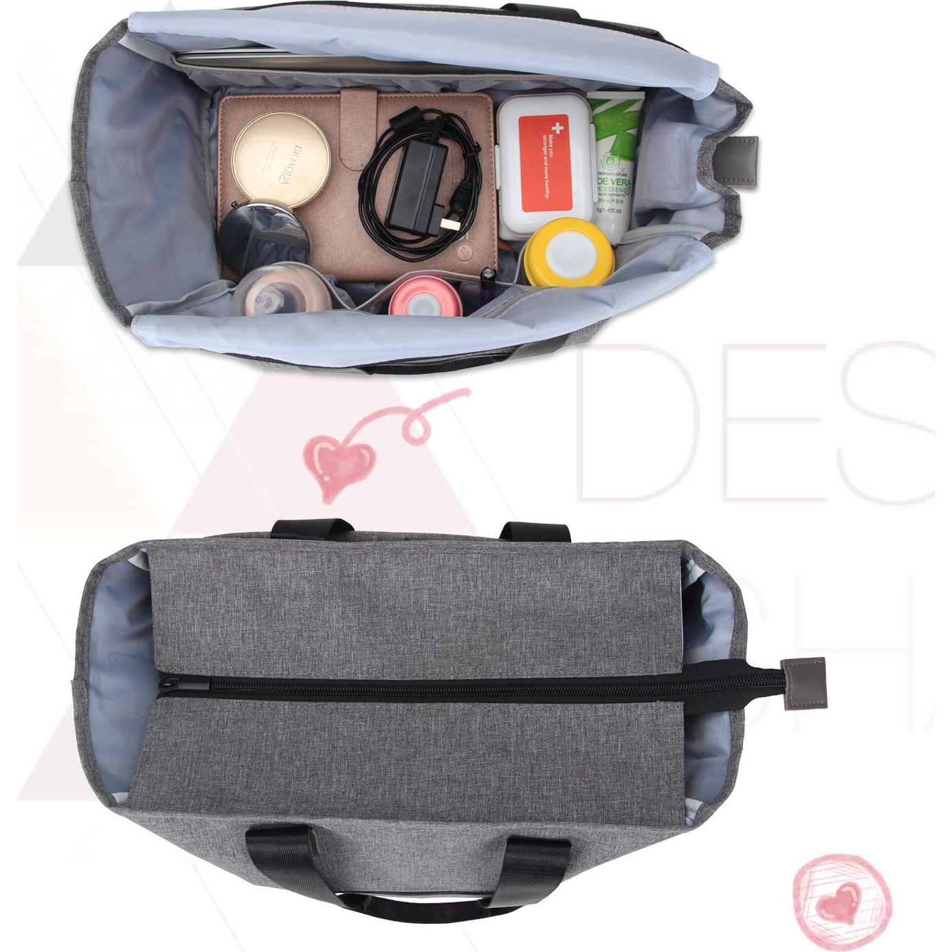 Bolsa de Transporte Teamoy para Extractor de Leche y Laptop 35.56cm