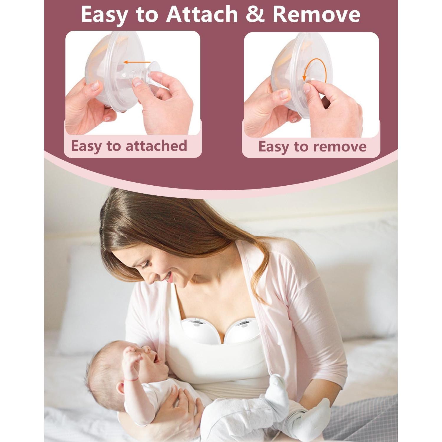 6 Piezas Inserto de Flange 12mm para Extractores de Leche