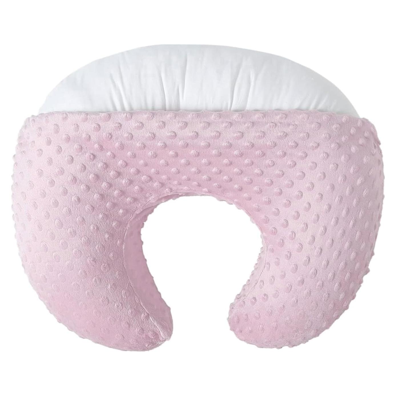 Almohada de Lactancia NIVAVA BABY NVAB-FP001 Grande Rosa
