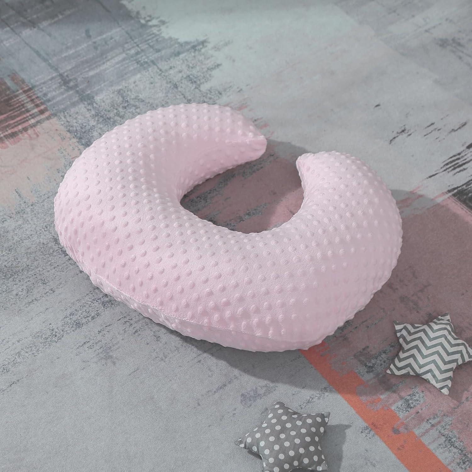 Almohada de Lactancia NIVAVA BABY NVAB-FP001 Grande Rosa