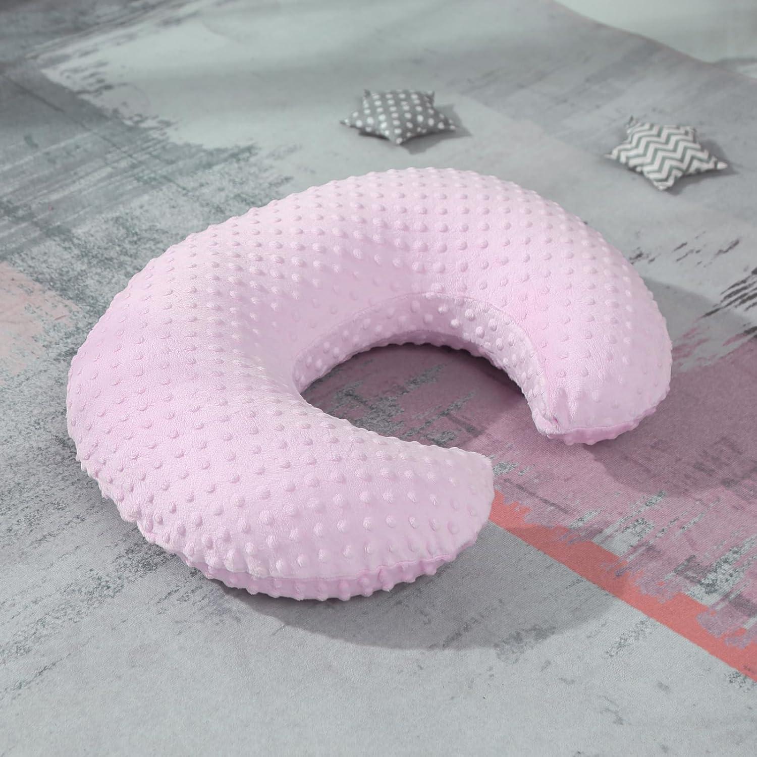 Almohada de Lactancia NIVAVA BABY NVAB-FP001 Grande Rosa