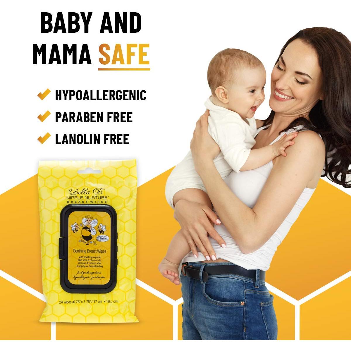 Paquete Bella B: Mantequilla Nutritiva y Toallitas para Pezones