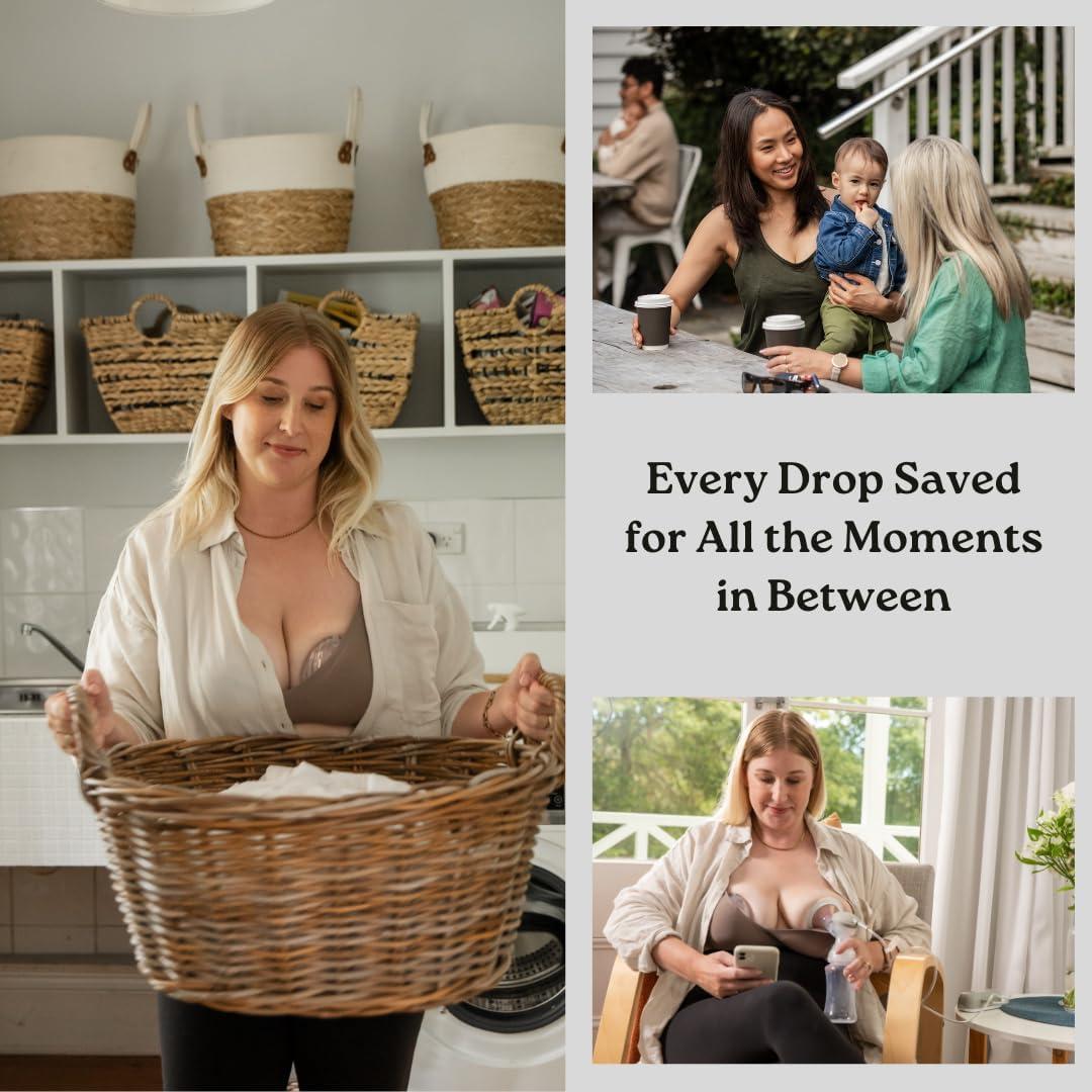 Bomba de Pecho Manual Portátil Haakaa 75 ml Silicona Médica