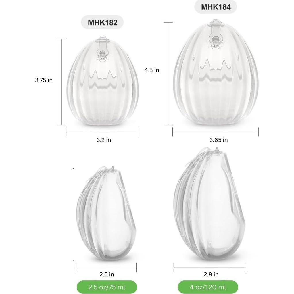 Bomba de Pecho Manual Portátil Haakaa 75 ml Silicona Médica