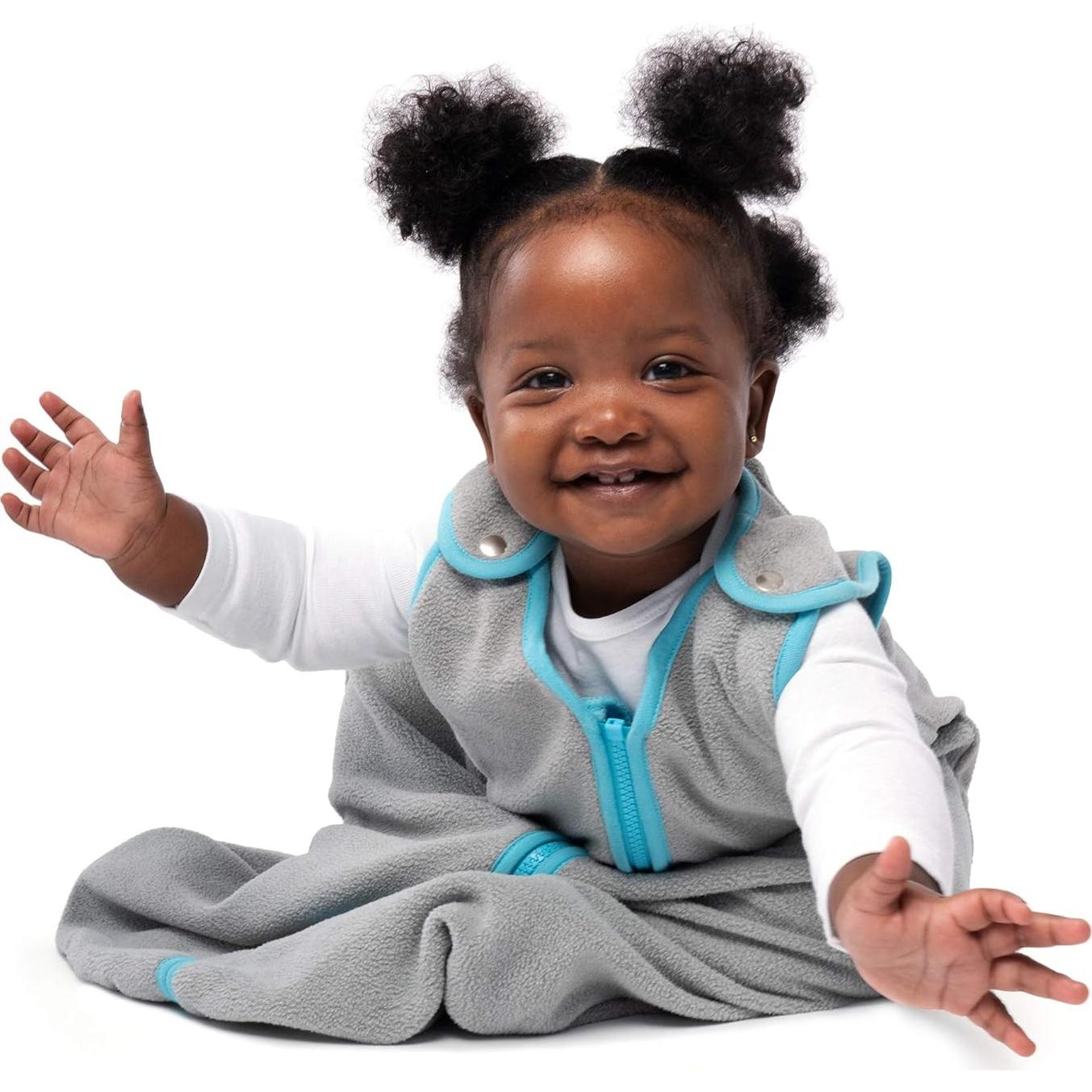 Saco de Dormir Polar Baby Deedee Sleep Nest 0-6 Meses Gris