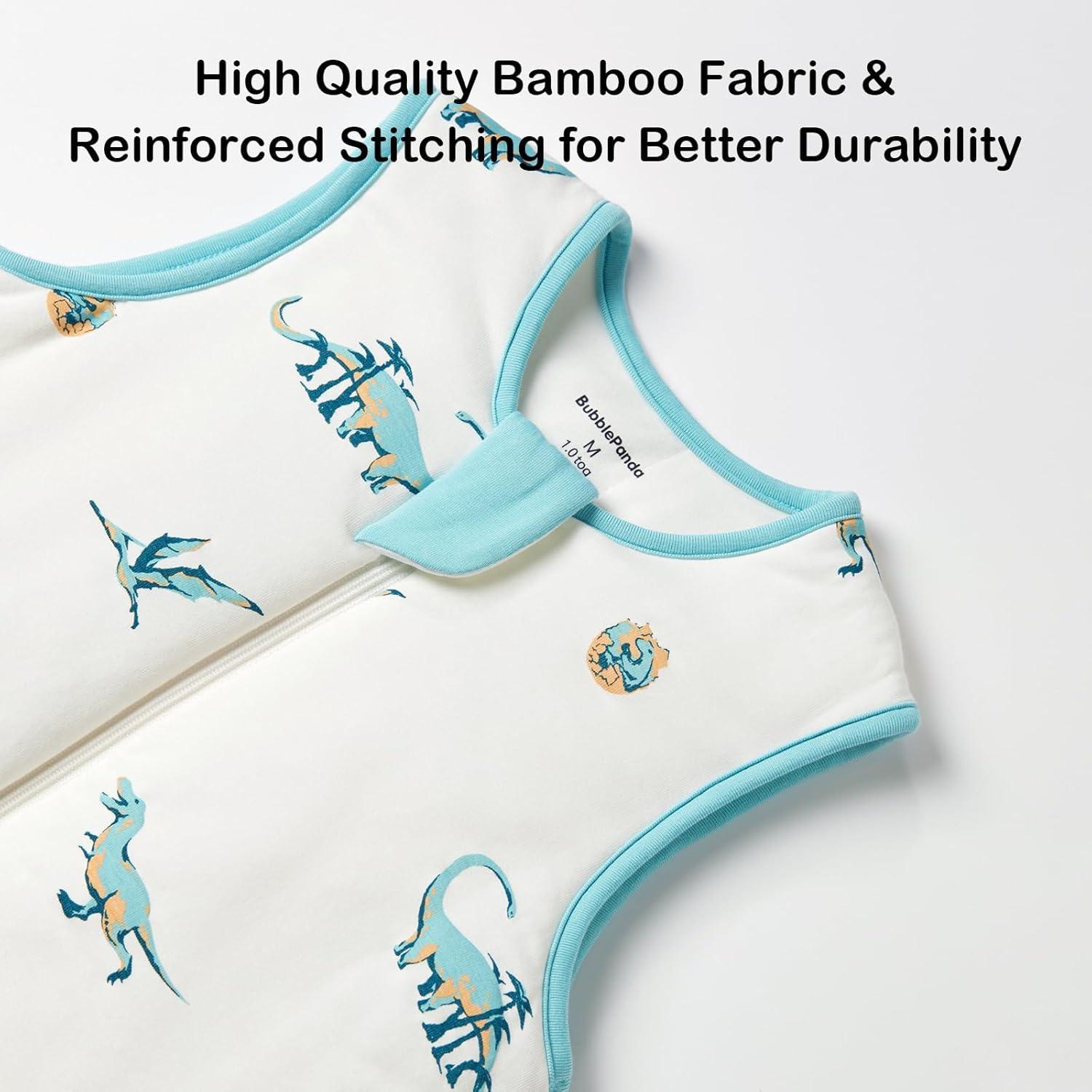 Saco de Dormir BubblePanda Rayón Bambú 6-12 Meses Dinosaurio