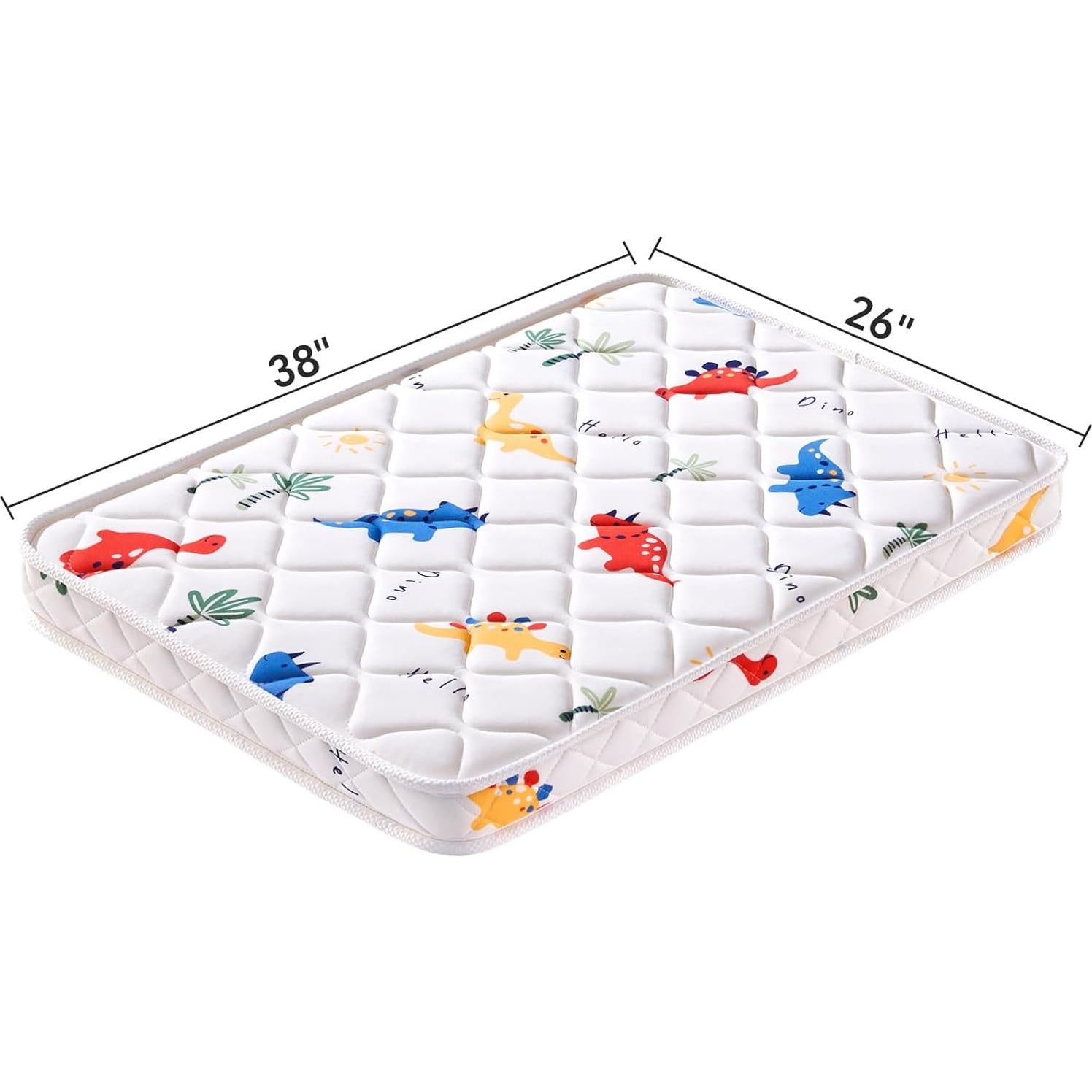 Colchón Pack and Play Lillibearas 96.5x66 cm Firme y Suave