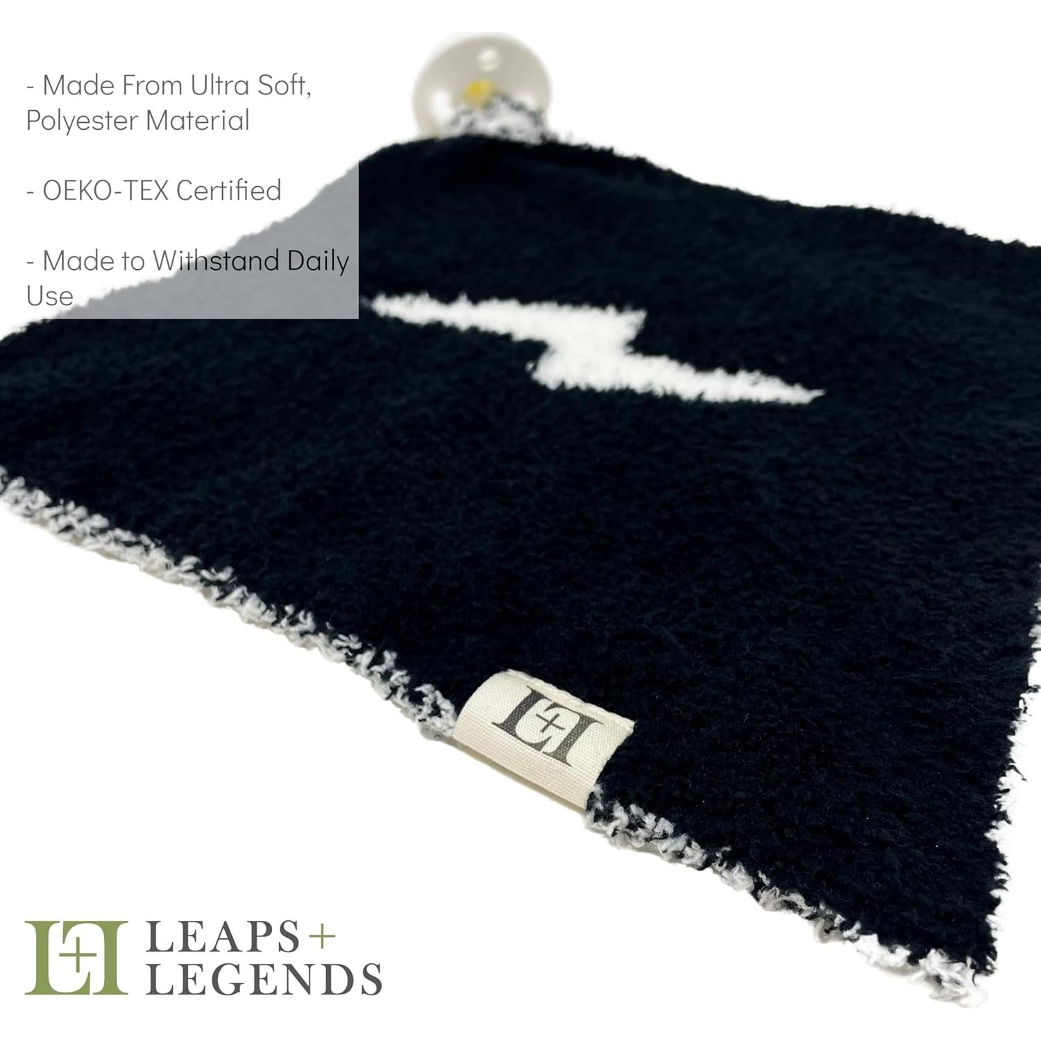 Portachupete Peluche Suave Leaps + Legends 25.4cm Reversible